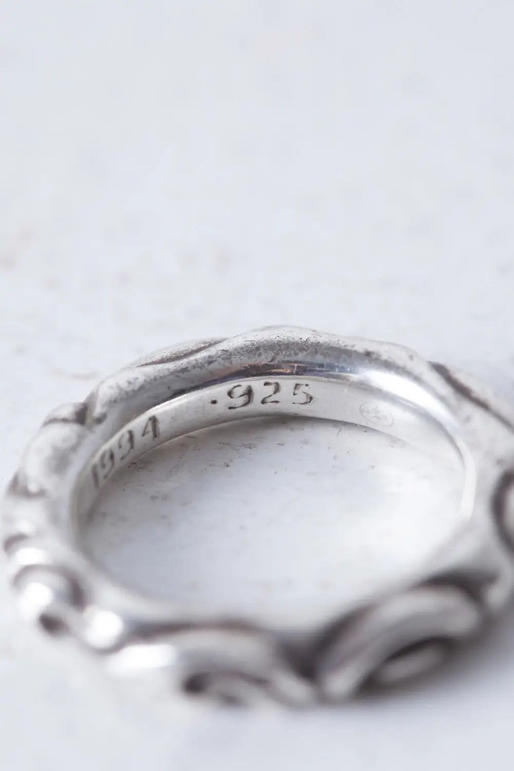 Chrome Hearts Chrome Hearts scroll band ring US 8.5 Size ONE SIZE - 9 Thumbnail