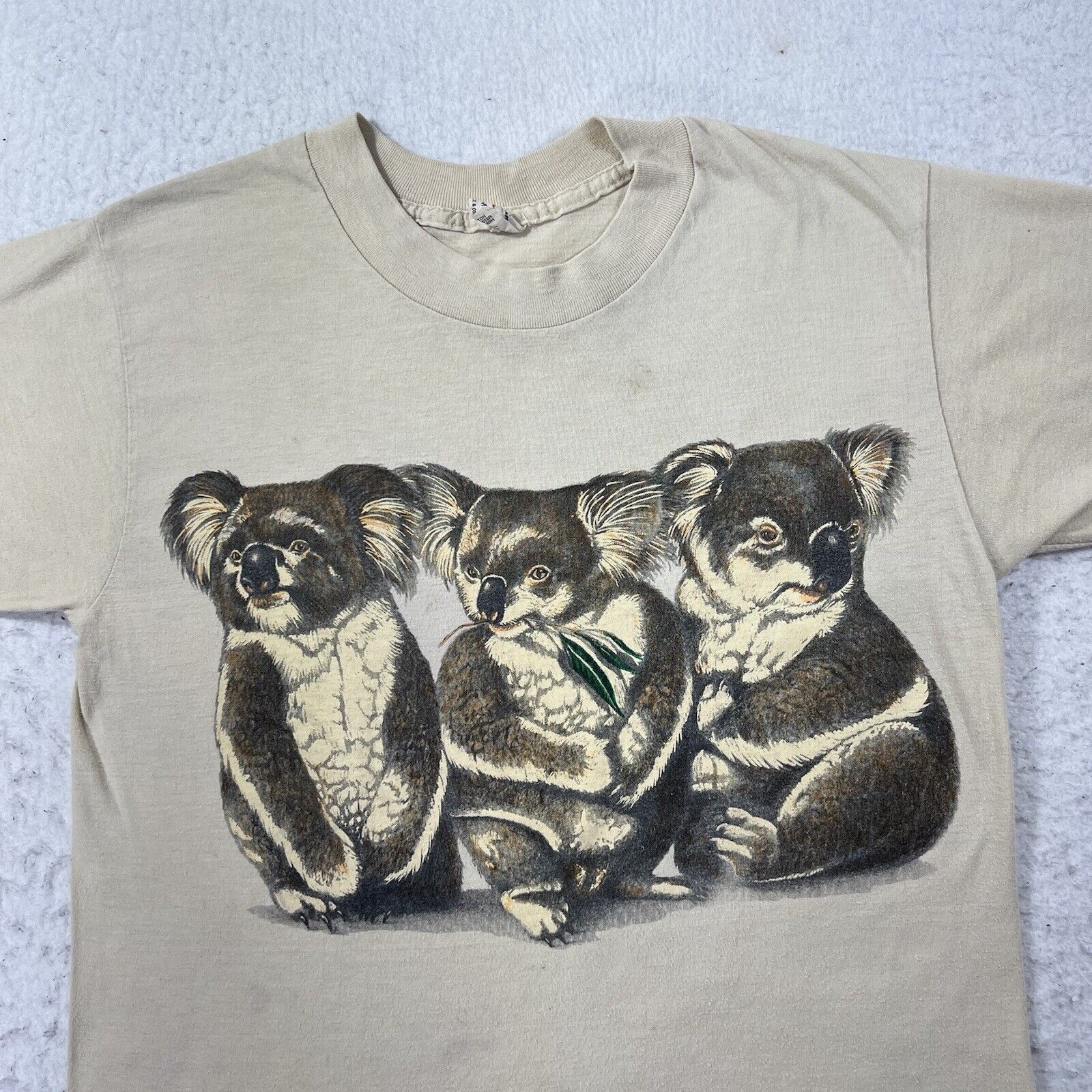 Vintage Vintage 1988 Lexington MetroZoo Koala Exhibit Graphic Tee Size US M / EU 48-50 / 2 - 2 Thumbnail