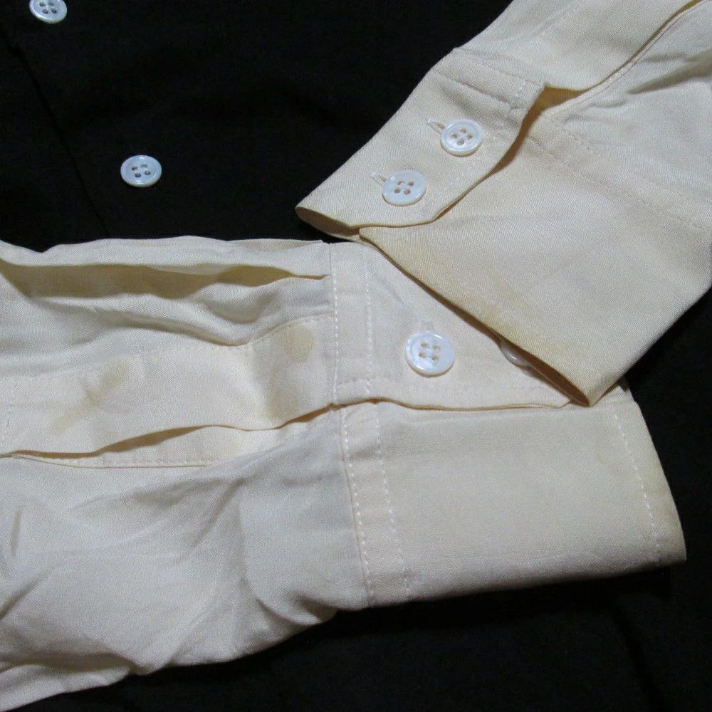 Yohji Yamamoto Yohji Yamamoto POUR HOMM Silk x Cotton Vest Layered Shirt Size US L / EU 52-54 / 3 - 4 Thumbnail