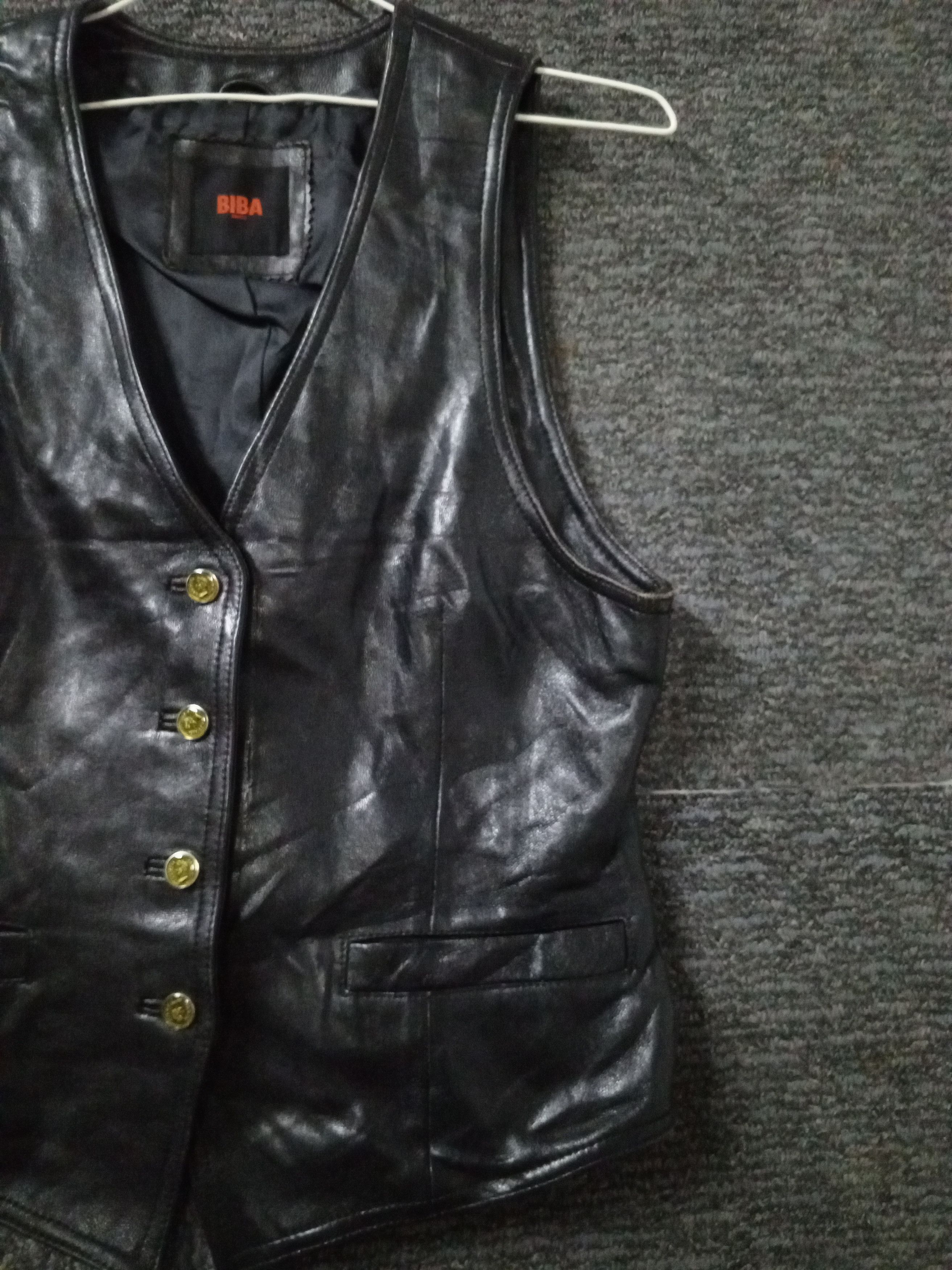 Japanese Brand BIBA VEST LEATHER Size XXS / US 00 / IT 34 - 3 Thumbnail