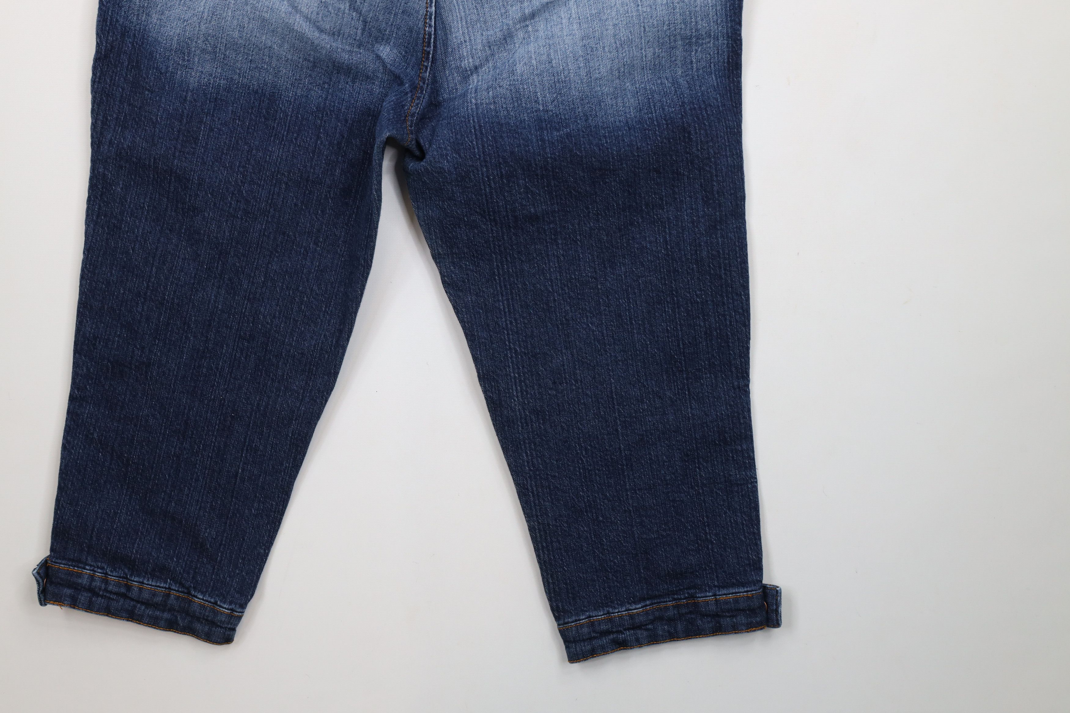 Vintage Vintage Y2K Apple Bottoms Jeans Out Denim Capris Jeans Blue Size 32" / US 10 / IT 46 - 10 Thumbnail