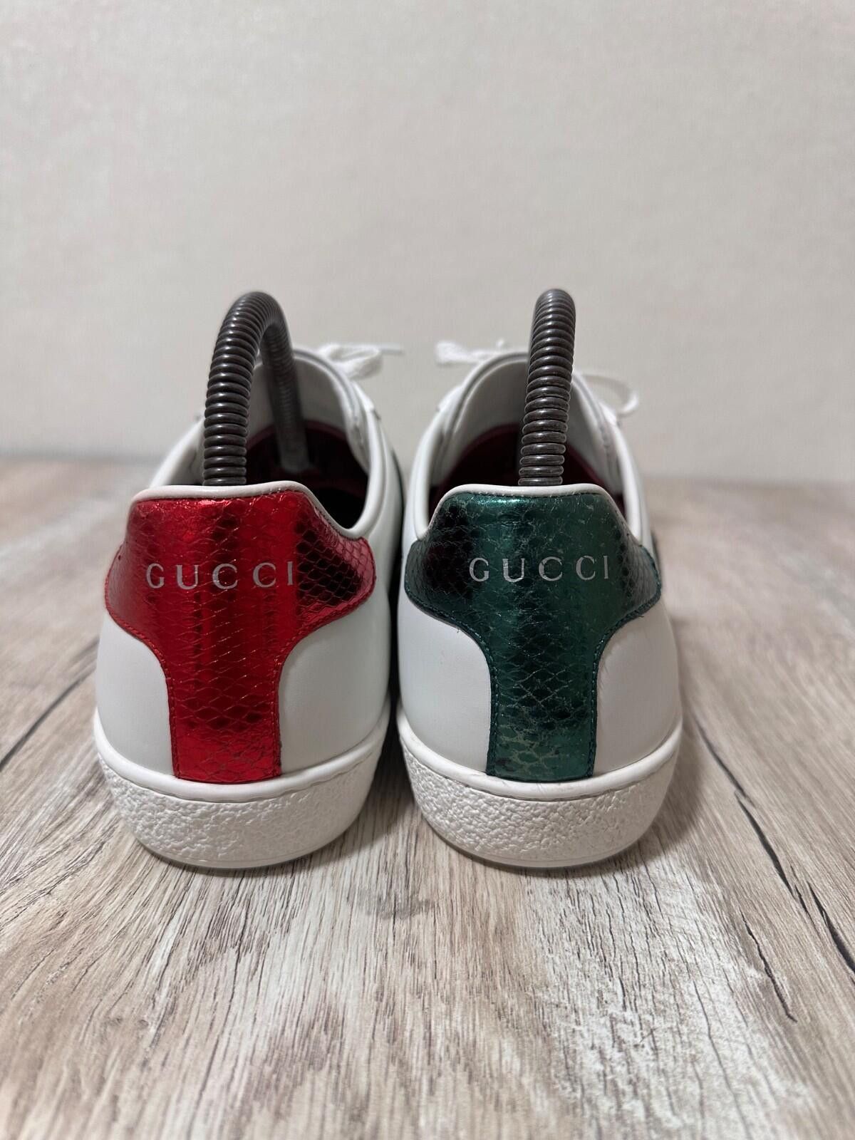 Gucci Gucci Ace Bee White Women's Sneakers Size 36 Size US 6.5 / IT 36.5 - 6 Thumbnail