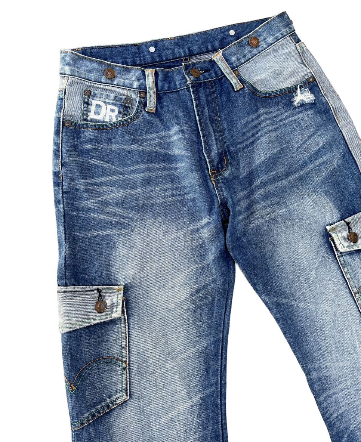 Darren Romanelli Levi's x Darren Romanelli Cargo Denim Pants Size US 30 / EU 46 - 7 Thumbnail