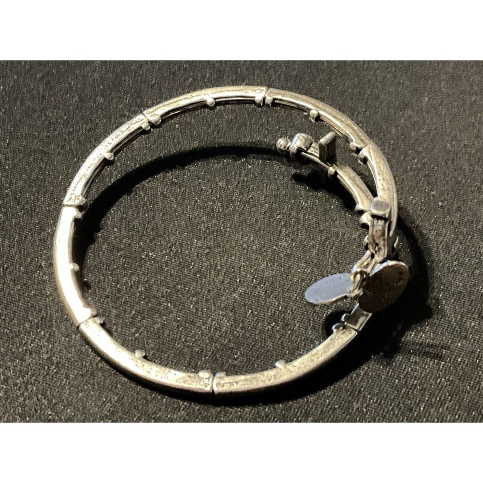 Other Alex & Ani Rafeleian Silver Plated Trident Bracelet 6.75 Size ONE SIZE - 9 Thumbnail