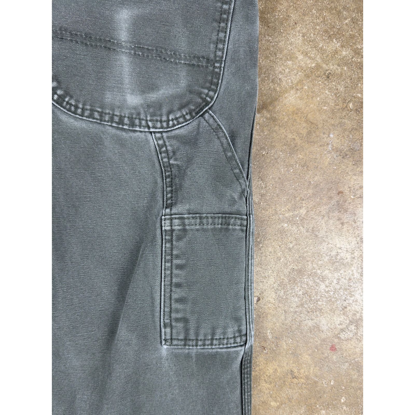 Dickies Dickies Carpenter Pants Men’s 39x31 Green Relaxed Workwear Size US 39 - 6 Thumbnail