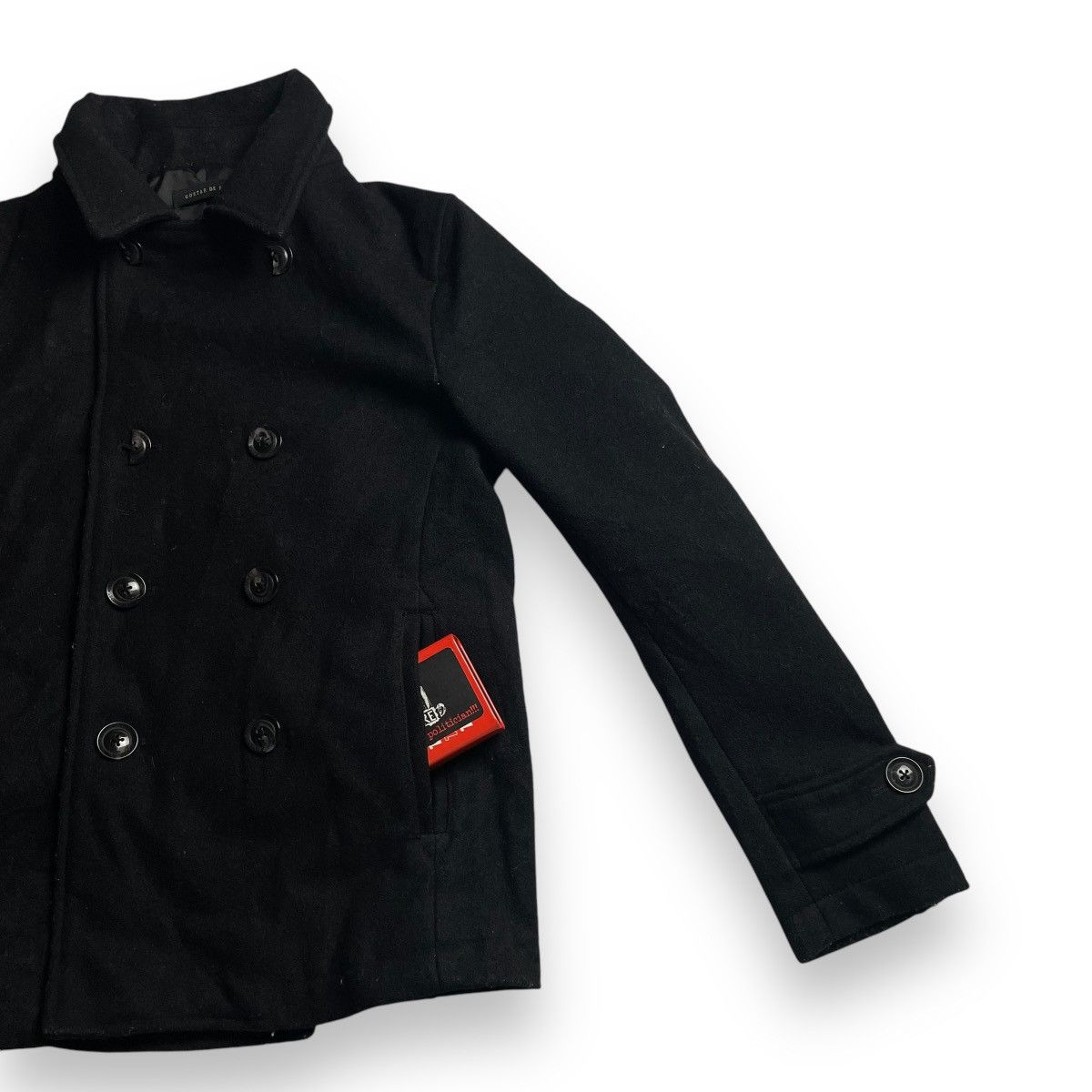 GOSTAR DE FUGA 🇯🇵 COSTAR DE FUGA DOUBLE BREASTED GOTHIC WOOL JACKET Size US M / EU 48-50 / 2 - 7 Thumbnail