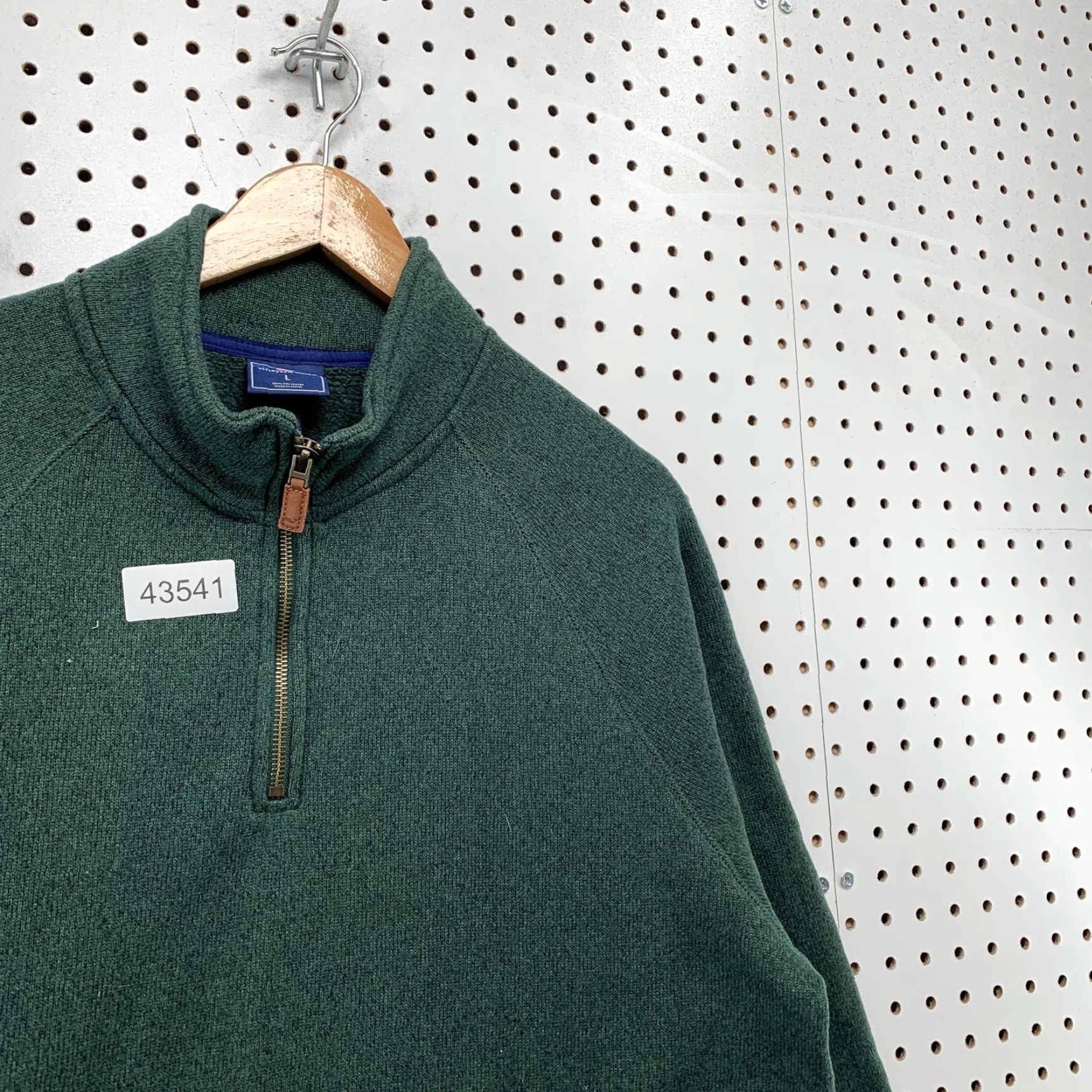 Vineyard Vines Vineyard Vines 1/4 Zip Pullover Sweater Mens Large Green Preppy Casual Size US L / EU 52-54 / 3 - 6 Thumbnail