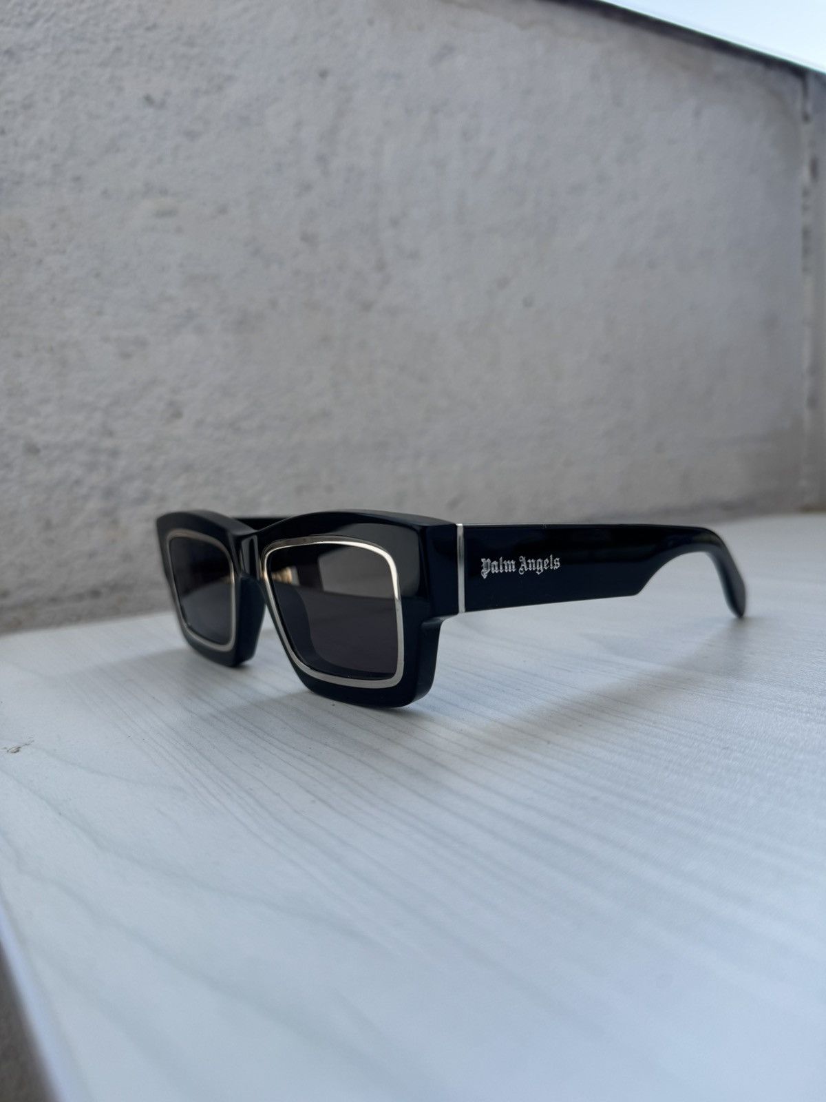 Palm Angels Palm Angels - Raymond D-Frame Acetate Sunglasses Size 30 - 1 Thumbnail
