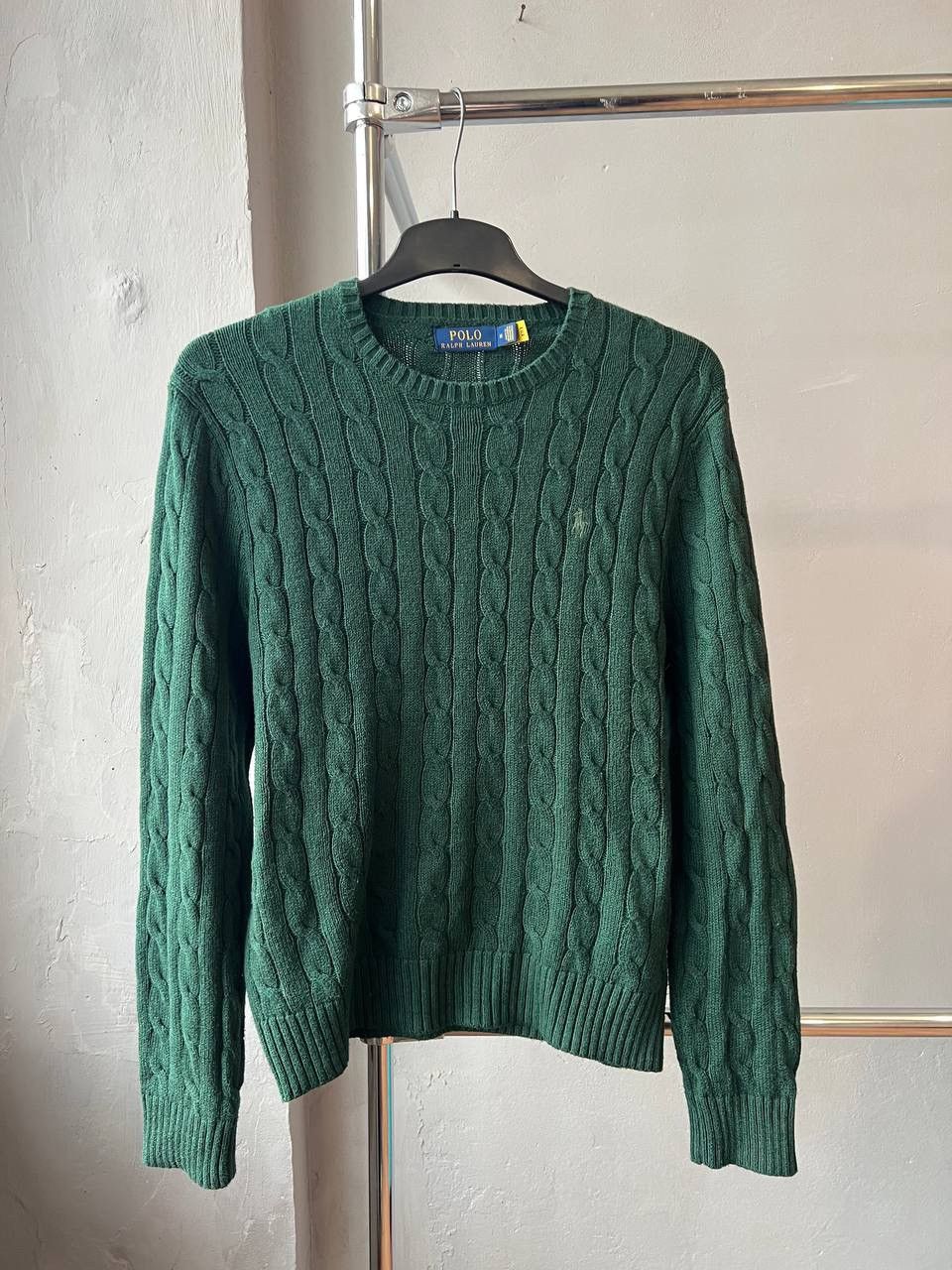 Polo Ralph Lauren POLO RALPH LAUREN CLASSIC CASUAL KNIT GREEN SWEATER SIZE M Size US M / EU 48-50 / 2 - 4 Thumbnail