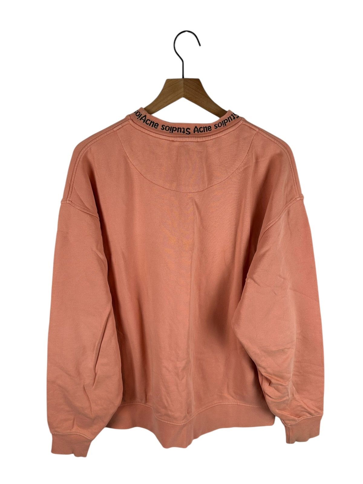 Acne Studios Acne Neck Logo Sweatshirt Size US S / EU 44-46 / 1 - 3 Thumbnail