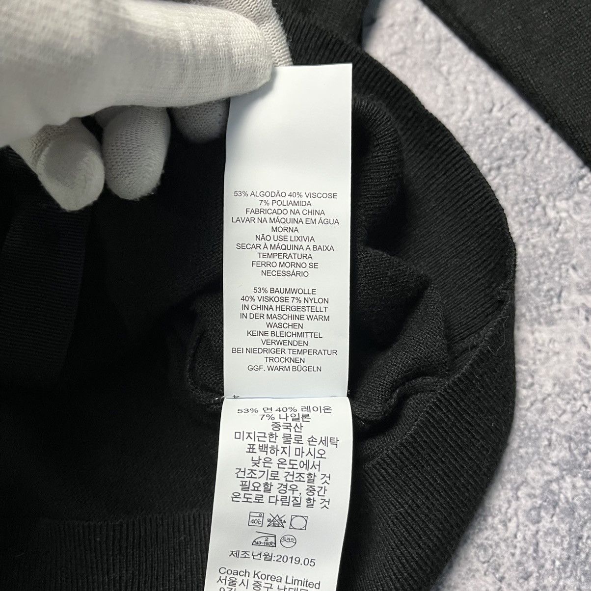 Coach Coach Black Cardigan Sweater Luxury Designer Size XS / US 0-2 / IT 36-38 - 9 Thumbnail