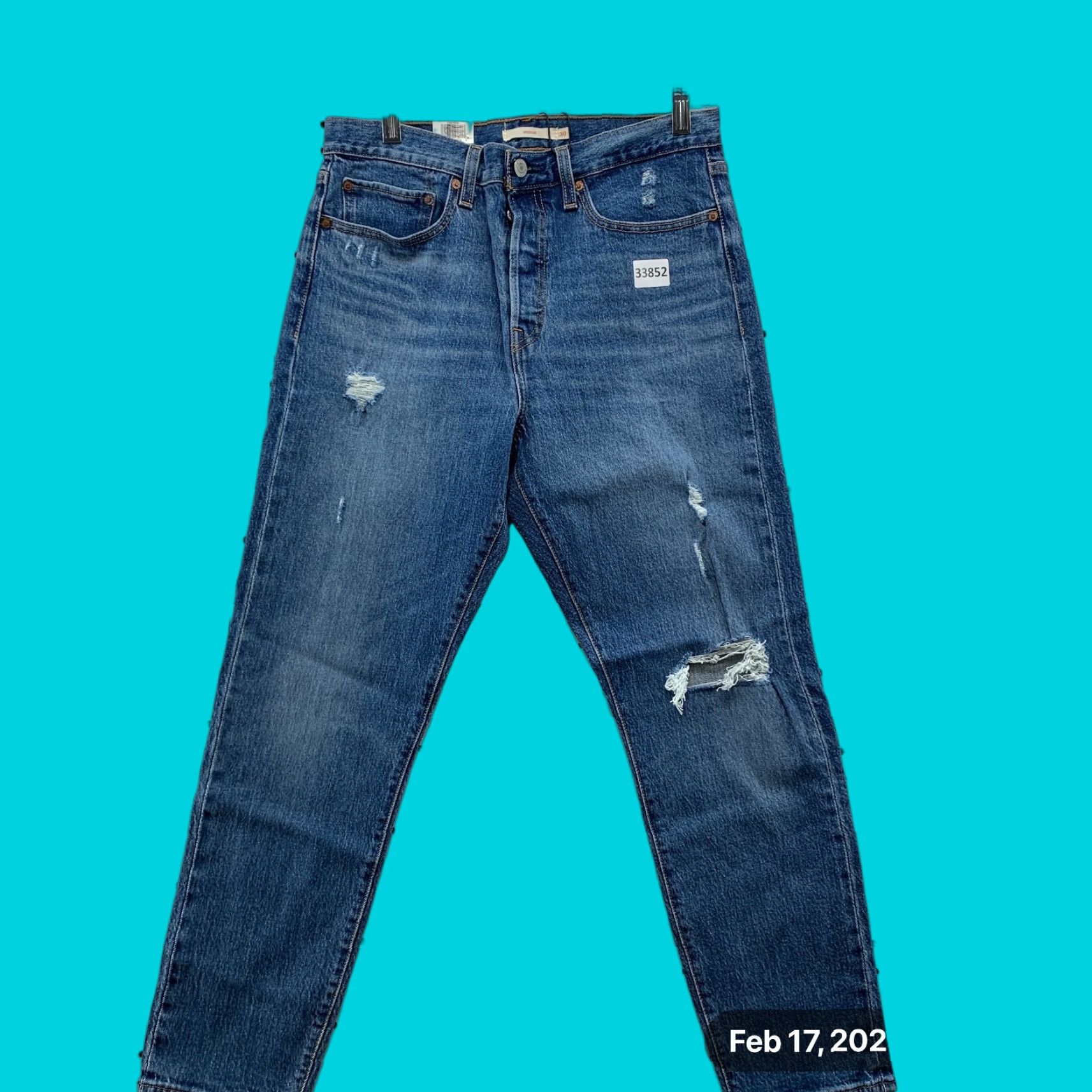 Levi's VINTAGE Levi's Wedgie Fit Denim Jeans Women's Size 30x28 High Rise Tapered Blue 90s Size 30" / US 8 / IT 44 - 1 Thumbnail