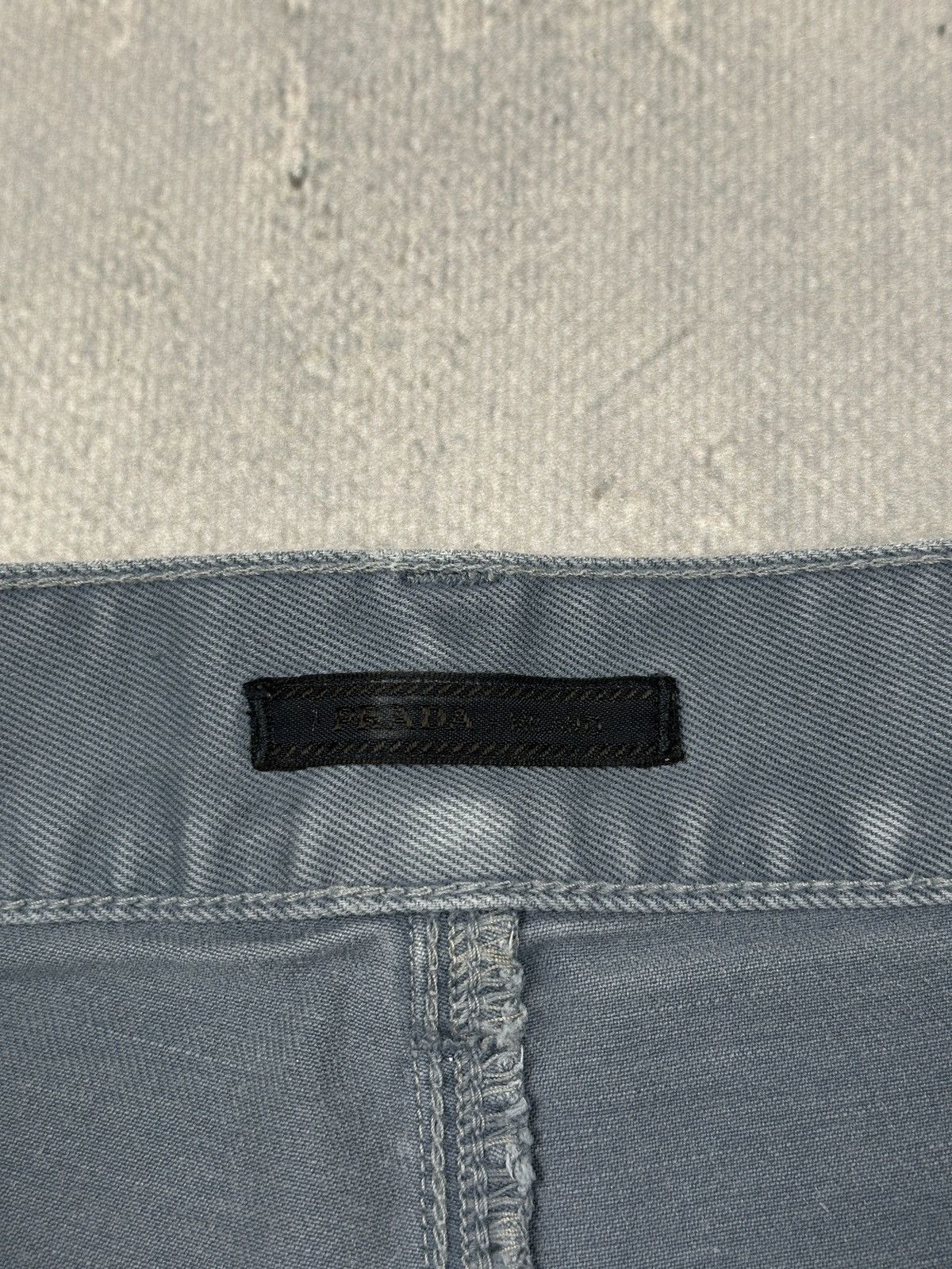 Prada Prada Milano Slim Fit Grey Denim Jeans Italy Lux y2k Pants Size US 32 / EU 48 - 12 Thumbnail
