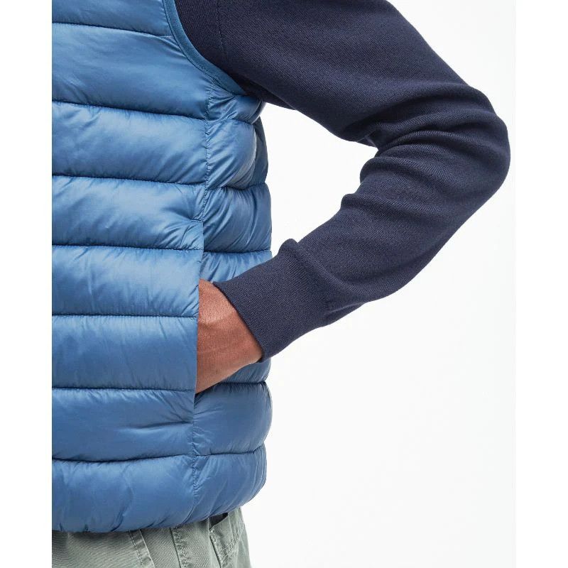 Barbour o1y1224 Logo Turtleneck Vest in Pestle Blue Size US S / EU 44-46 / 1 - 6 Thumbnail