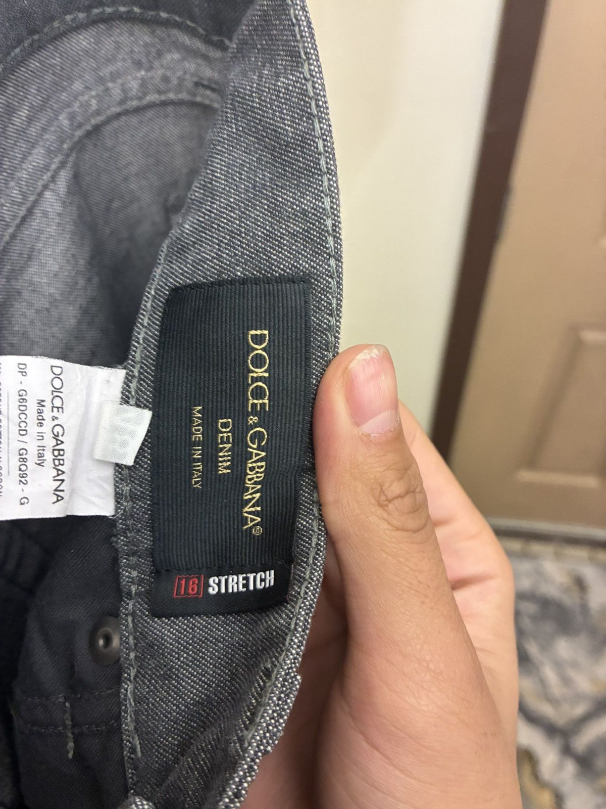 Dolce & Gabbana Dolce Gabanna Grey Denim Size US 32 / EU 48 - 5 Thumbnail