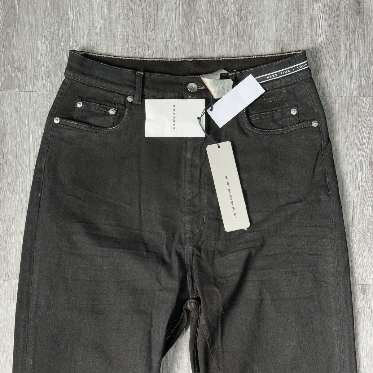 Rick Owens Rick owens -“NEXT TIME I LOOK BEFORE I KISS THE CARPET”Bolan Size US 32 / EU 48 - 3 Thumbnail