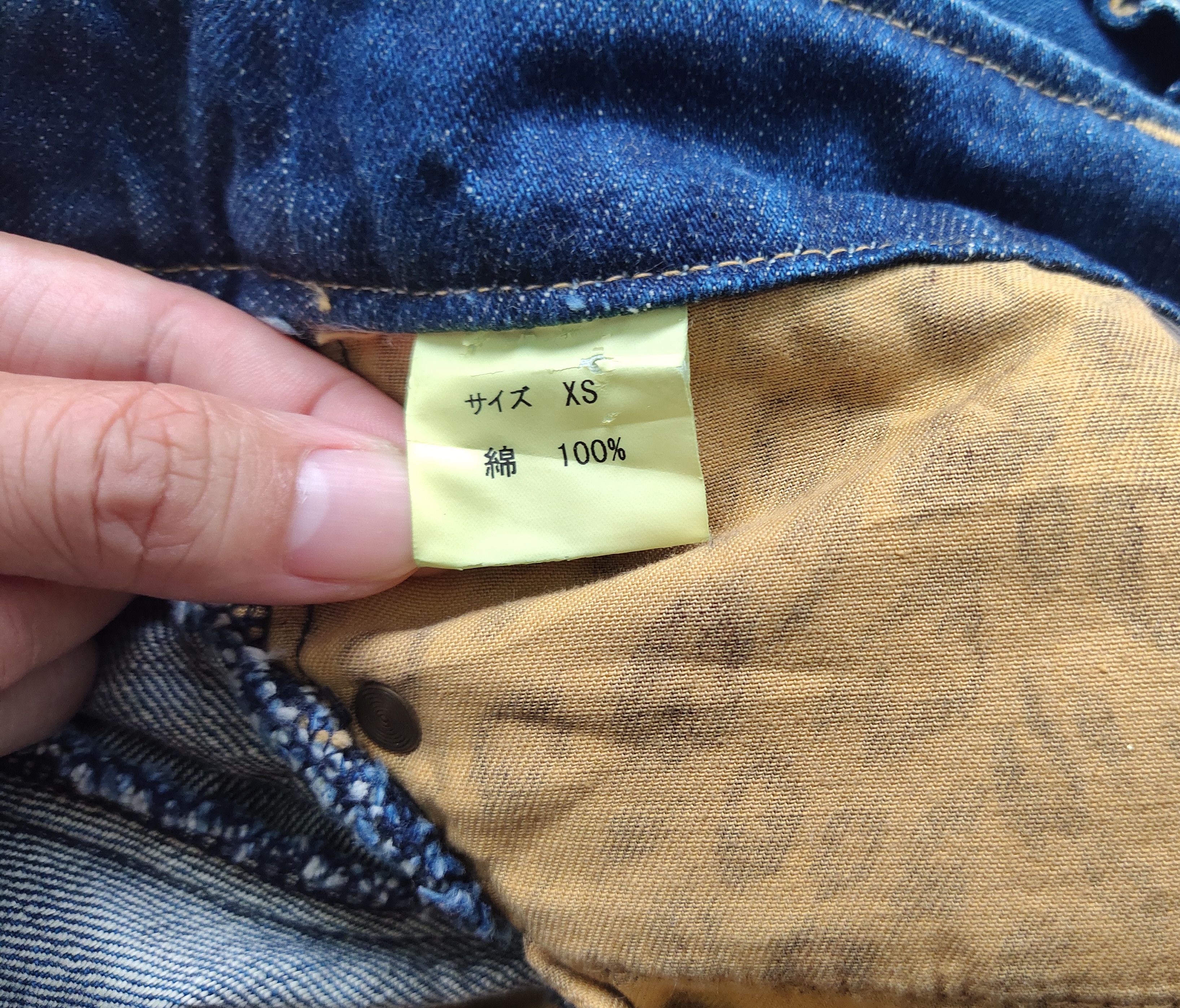 Japanese Brand (P170) Jacky's Bootcut Low waist Blue Jeans Edam Japan XS Size 27" / US 4 / IT 40 - 12 Thumbnail