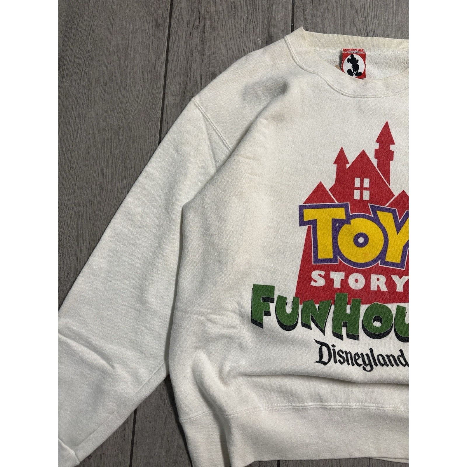 Vintage Vintage Toy Story Funhouse Disneyland Attraction Crewneck L Size US L / EU 52-54 / 3 - 3 Thumbnail