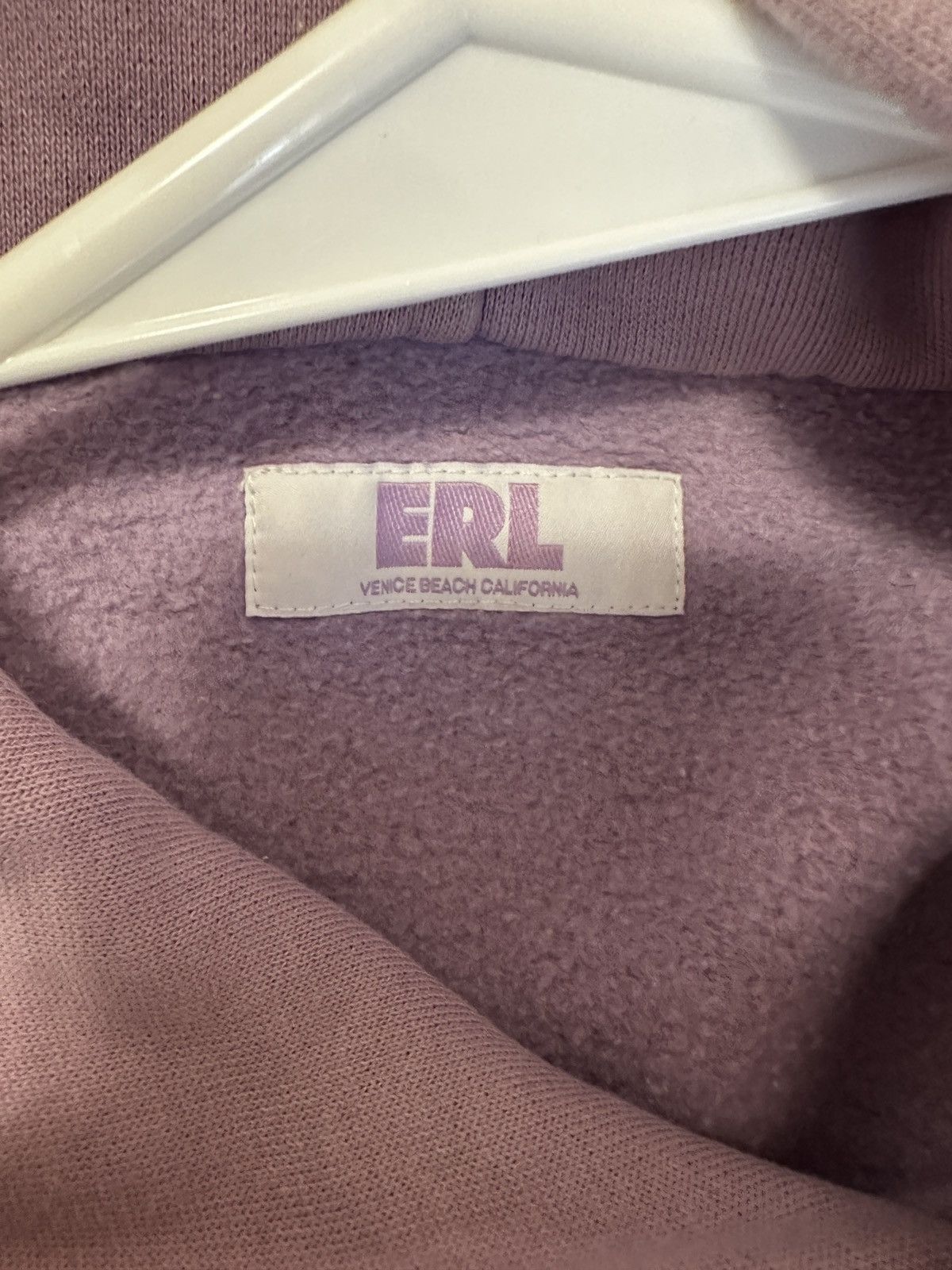 ERL ERL Venice “Be Nice” Hoodie, Purple - Medium (M) Size US M / EU 48-50 / 2 - 5 Thumbnail