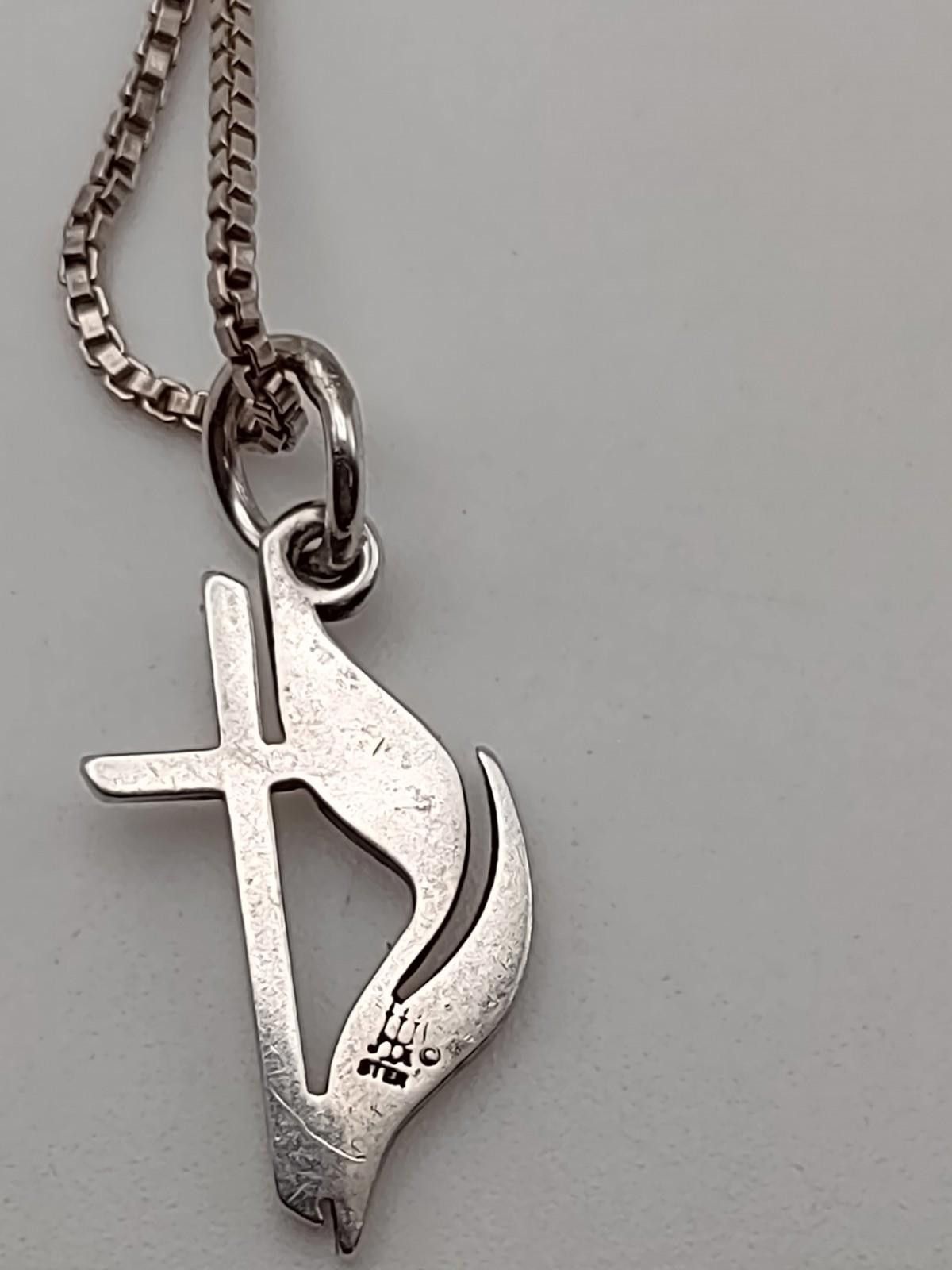Other James Avery Retired Sterling Cross Pendant 30” Chain Size ONE SIZE - 2 Thumbnail