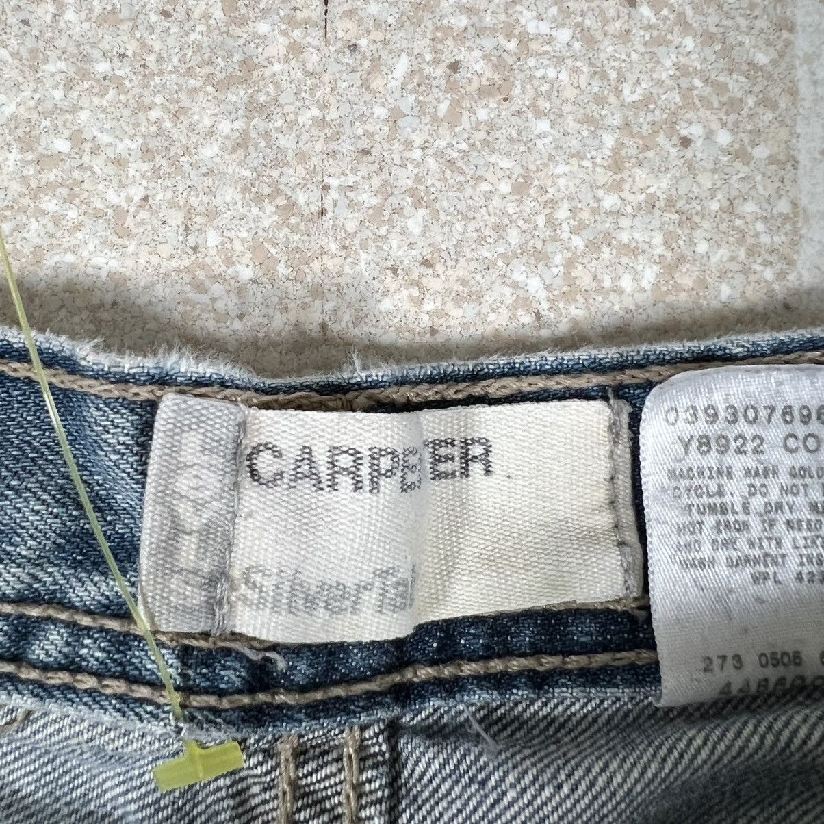 Levi's Vintage Levis SilverTab Carpenter Jeans Distress Baggy Y2K Size US 40 / EU 56 - 12 Thumbnail