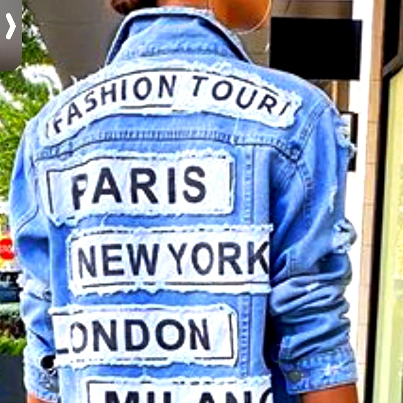 Other Fashion Tour Long Sleeve Denim Jacket Light Blue XL (14-16) Size XL / US 12-14 / IT 48-50 - 5 Thumbnail