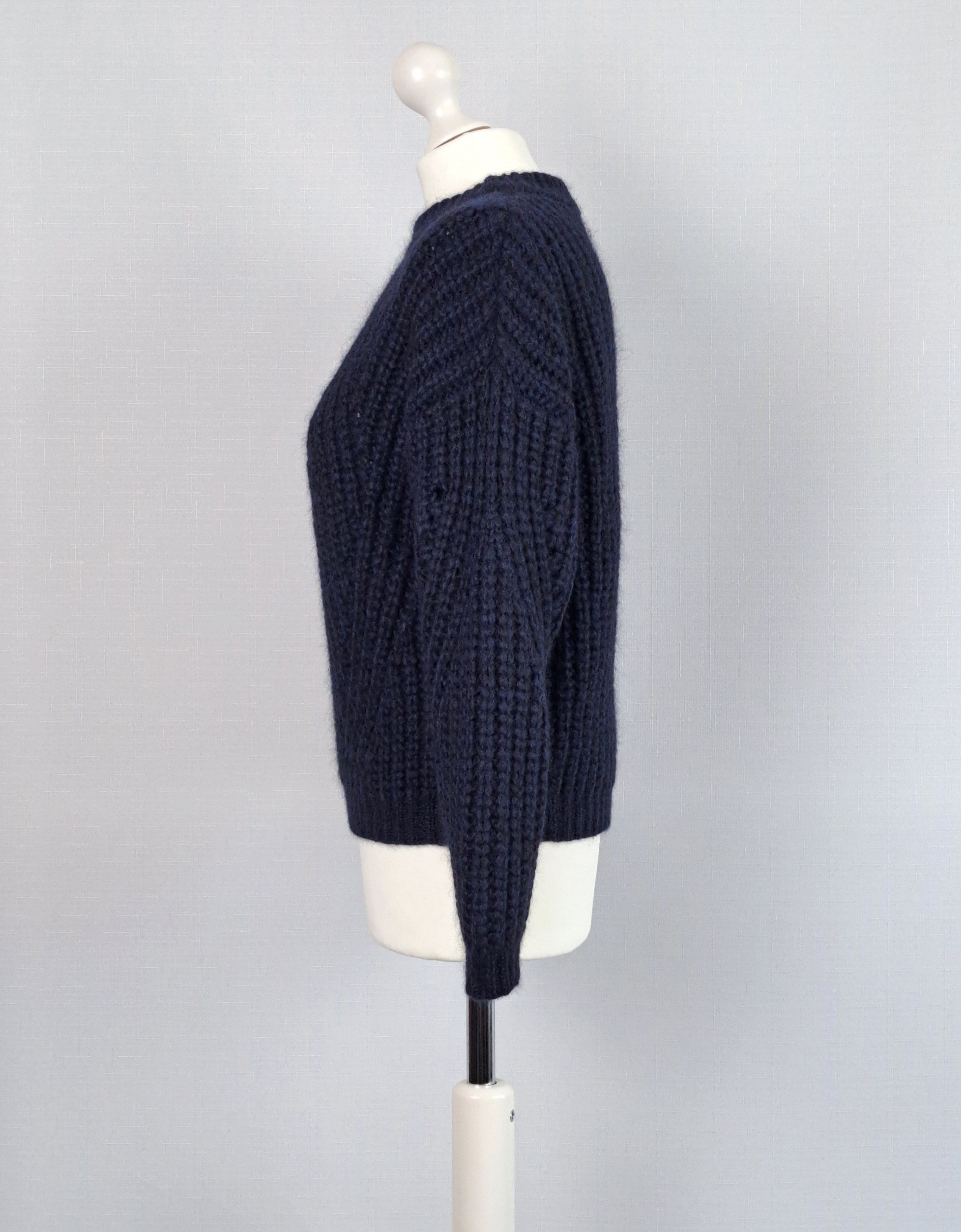 Peserico PESERICO crop alpaca/wool blend sweater. Size 40IT Size XS / US 0-2 / IT 36-38 - 4 Thumbnail