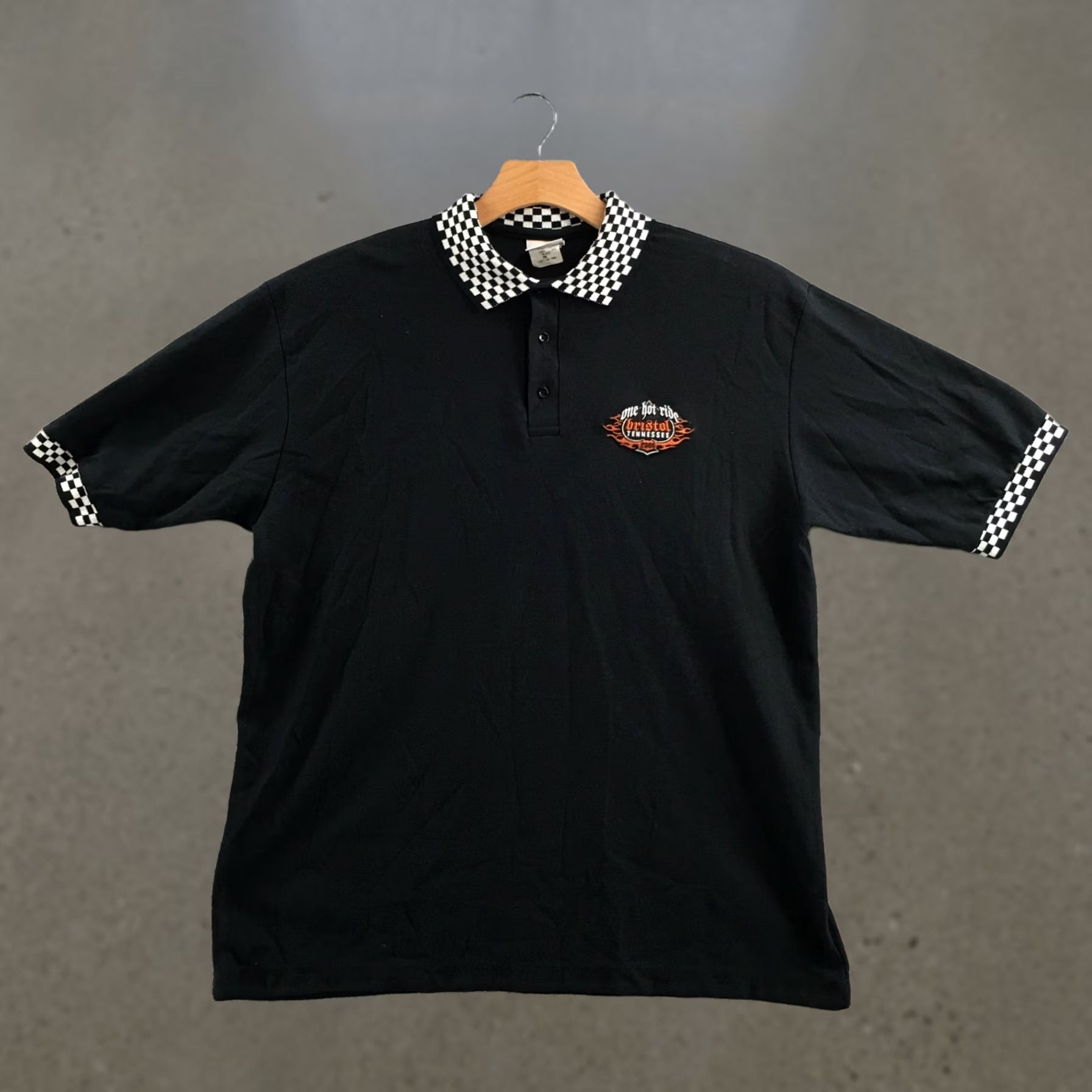 Vintage Hartwell Polo Shirt Mens 2XL Black Collared 1/4 Button Short Sleeve Shirt Regular Fit Casual Shirt Mens Size US XXL / EU 58 / 5 - 1 Thumbnail