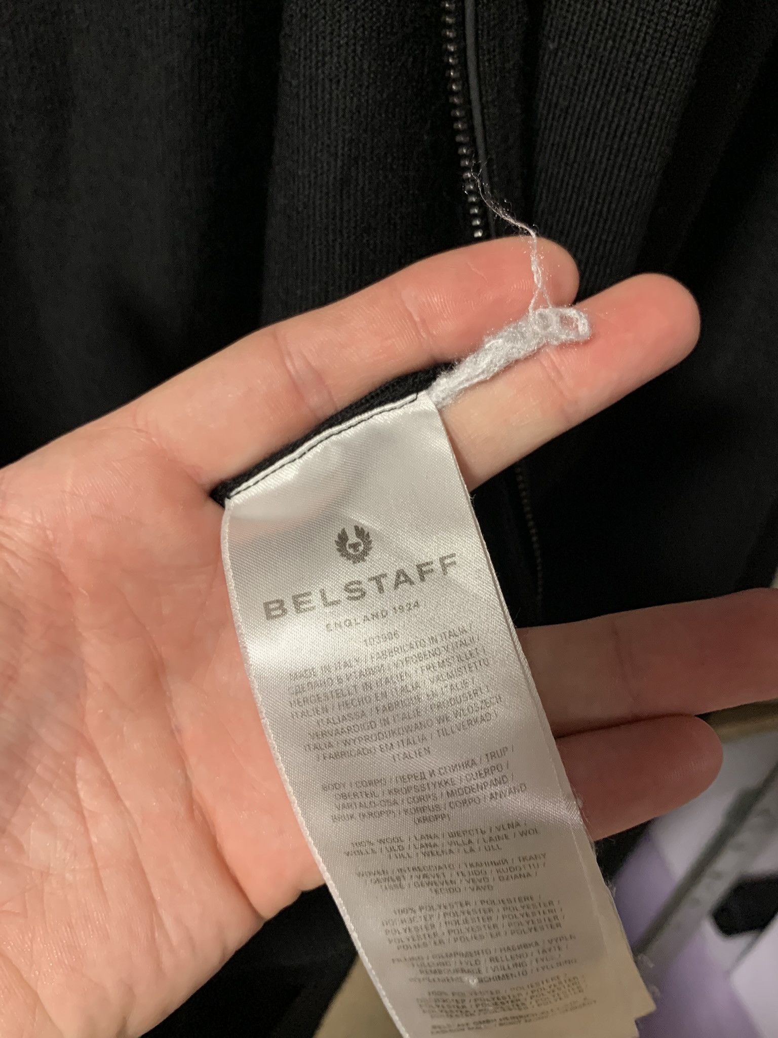 Belstaff Men's Belstaff Merino Kelby Zip Cardigan XXL Size US XXL / EU 58 / 5 - 7 Thumbnail