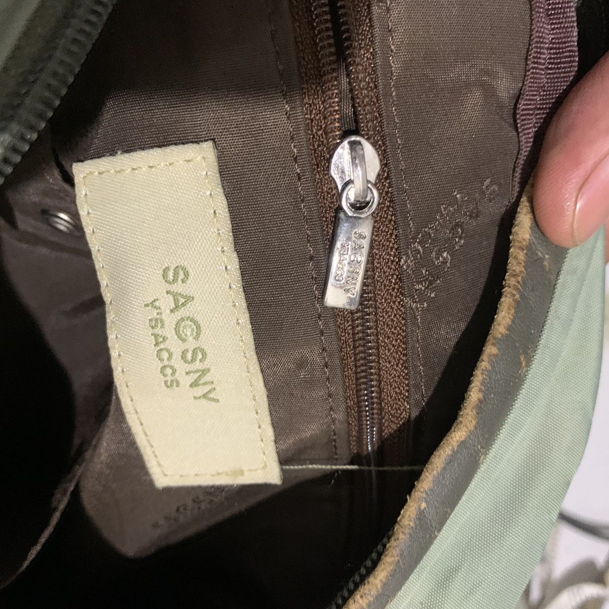 Japanese Brand Vintage Sacsny Y’saccs by Yohji Yamamoto Sling Bag Size ONE SIZE - 9 Thumbnail