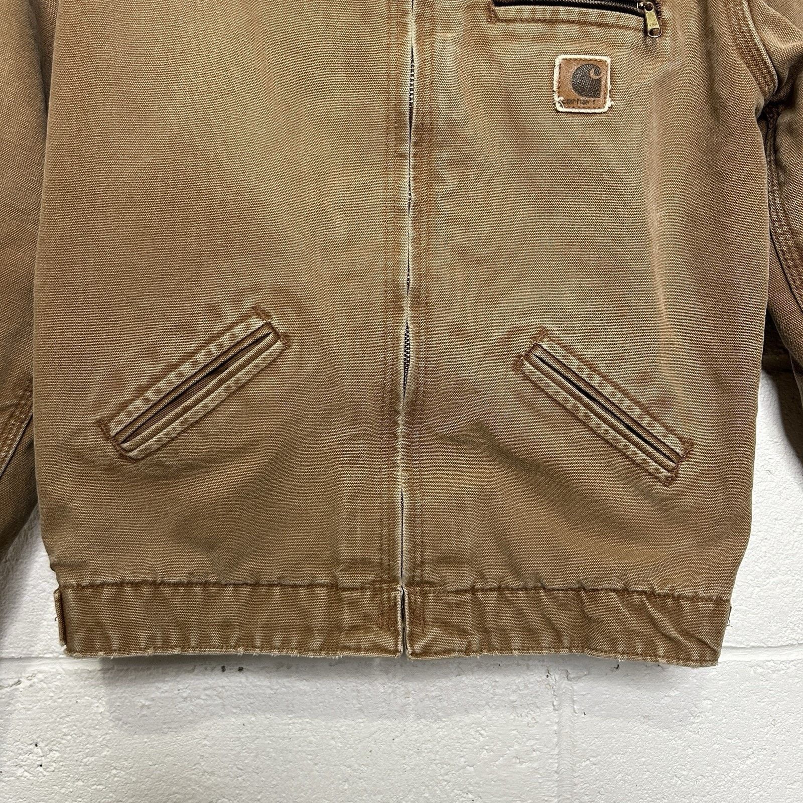 Carhartt Y2K Carhartt Sherpa-Lined Detroit Jacket “Brown” YYJ97 BRN Size XS / US 0-2 / IT 36-38 - 4 Thumbnail