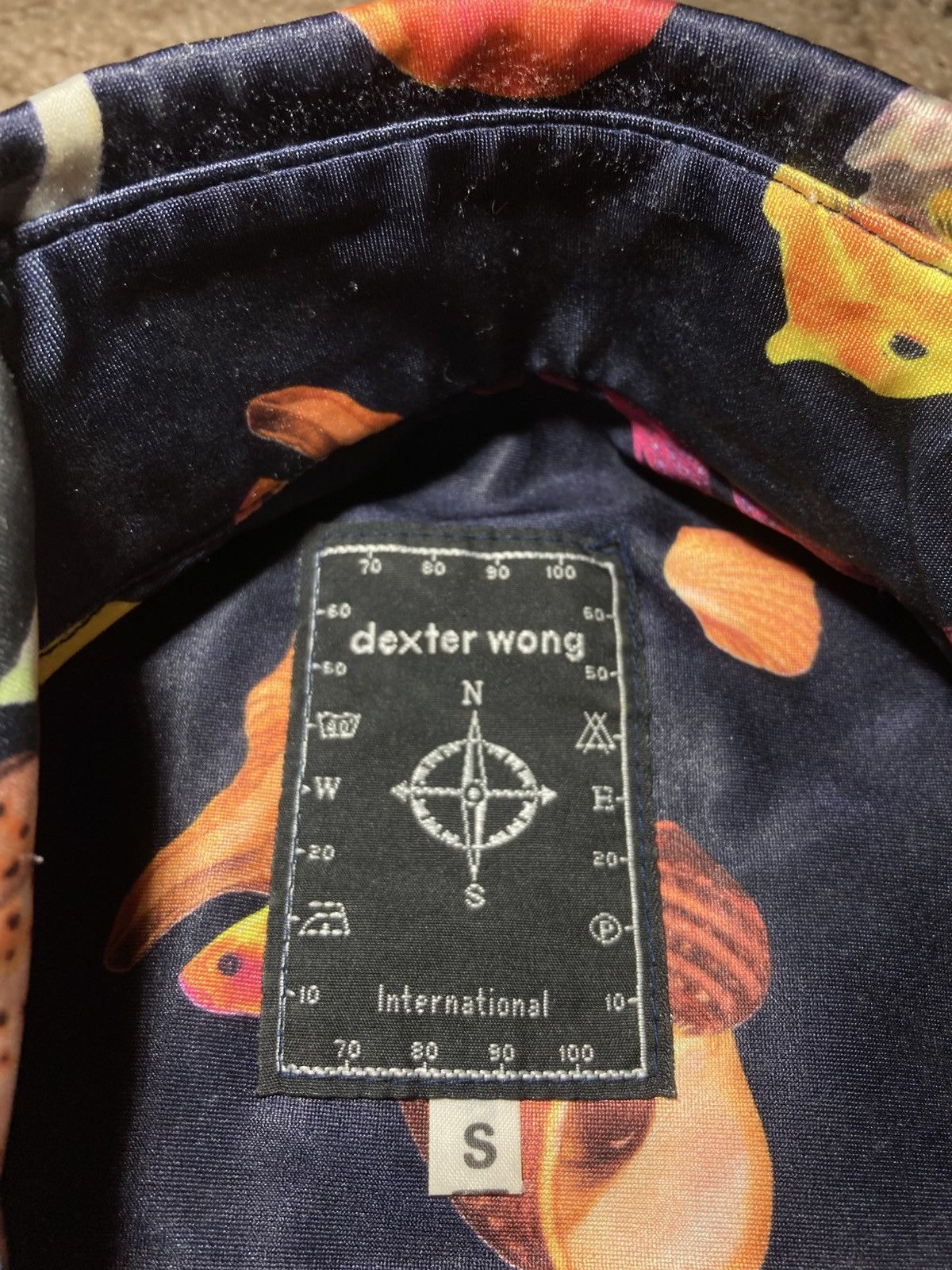 Dexter Wong SS99 Dexter Wong Fish Print Button Up Rave 90s 1999 UK Size US S / EU 44-46 / 1 - 3 Thumbnail