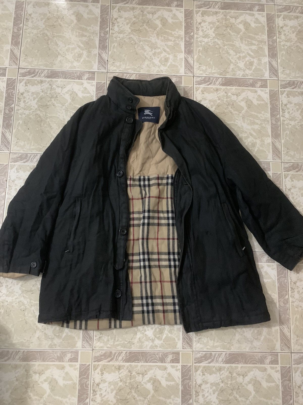 Burberry Burberry coat x Luxury x Vintage Size US L / EU 52-54 / 3 - 1 Thumbnail