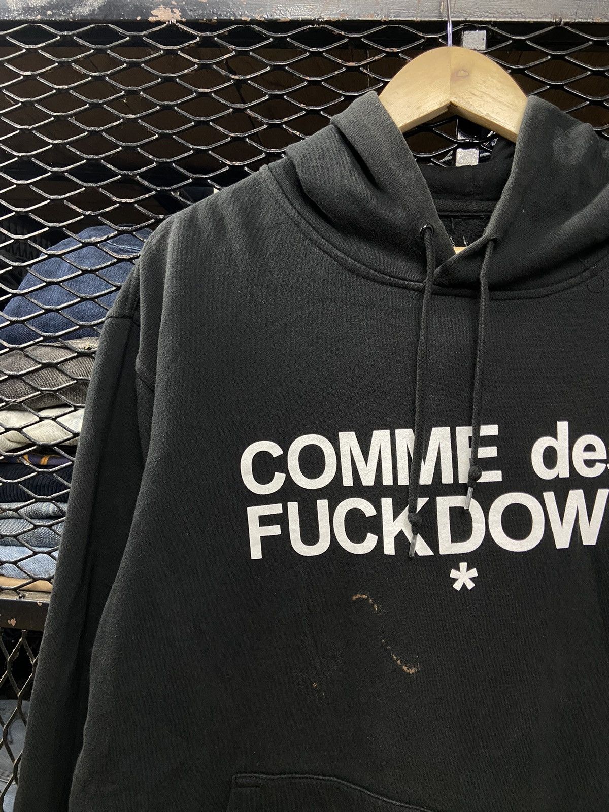A$AP Rocky × Comme Des Fuck Down RARE!! ASAP ROCKY Comme Des Fuckdown Hooded 🔥 Size US XL / EU 56 / 4 - 4 Thumbnail