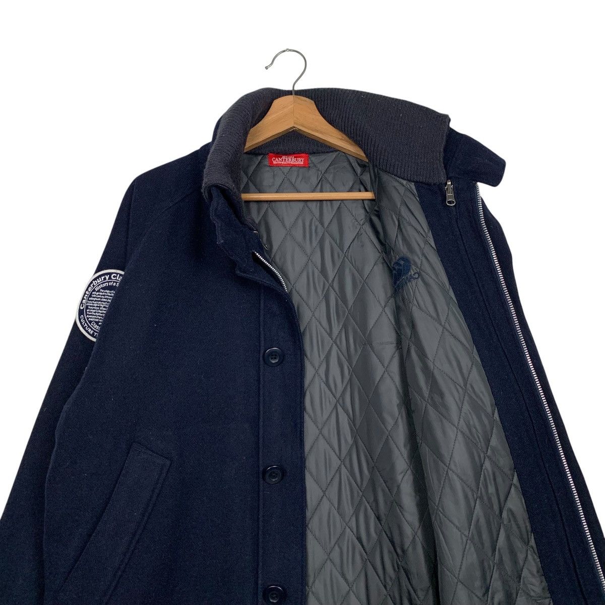 Canterbury of New Zealand CANTERBURY Small Logo Turtleneck Jacket #2677-C120 Size US M / EU 48-50 / 2 - 10 Thumbnail