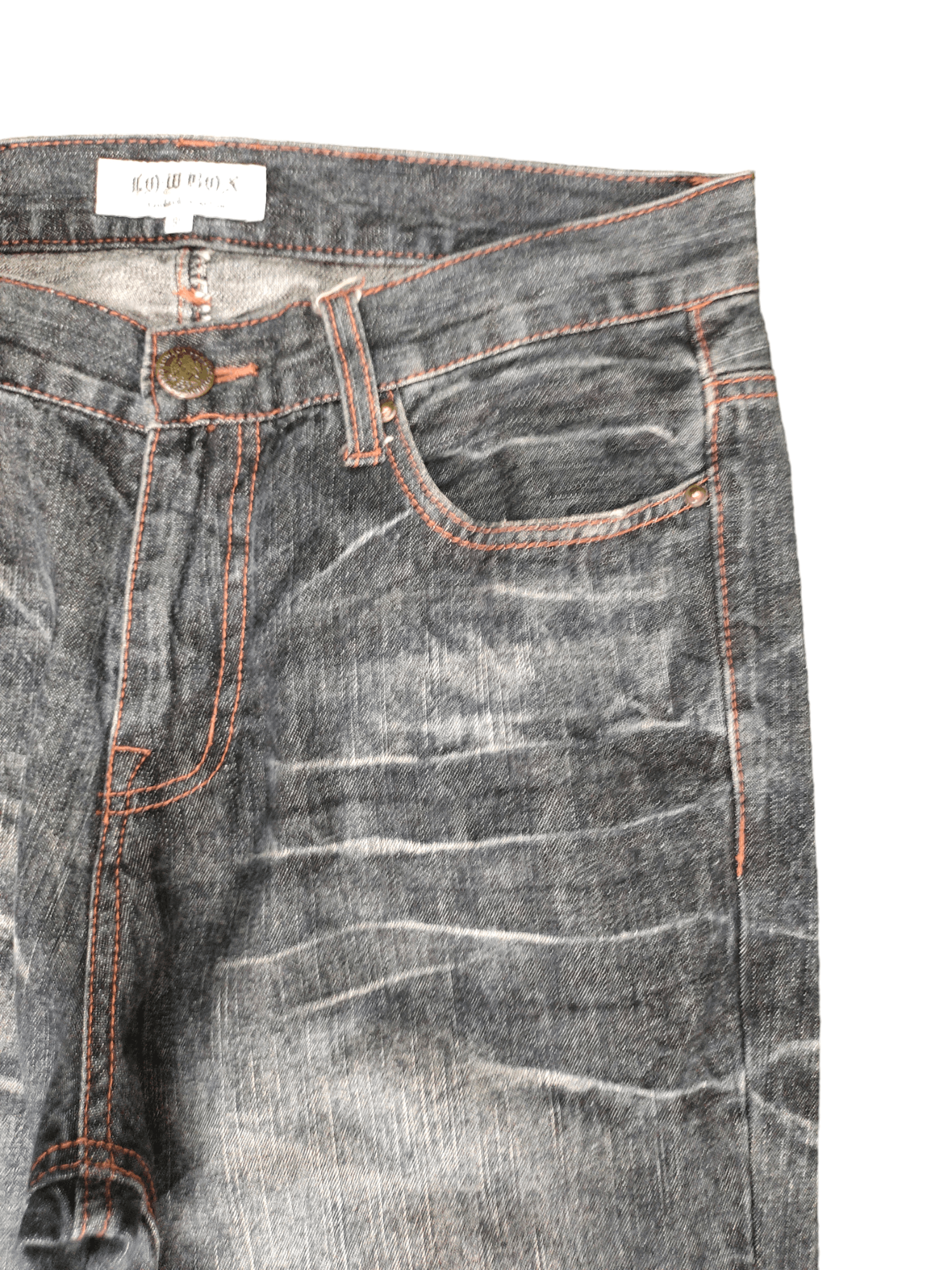 Number (N)ine × Undercover Lowbox Japan Clawmark Denim Jeans Regular Size US 32 / EU 48 - 3 Thumbnail