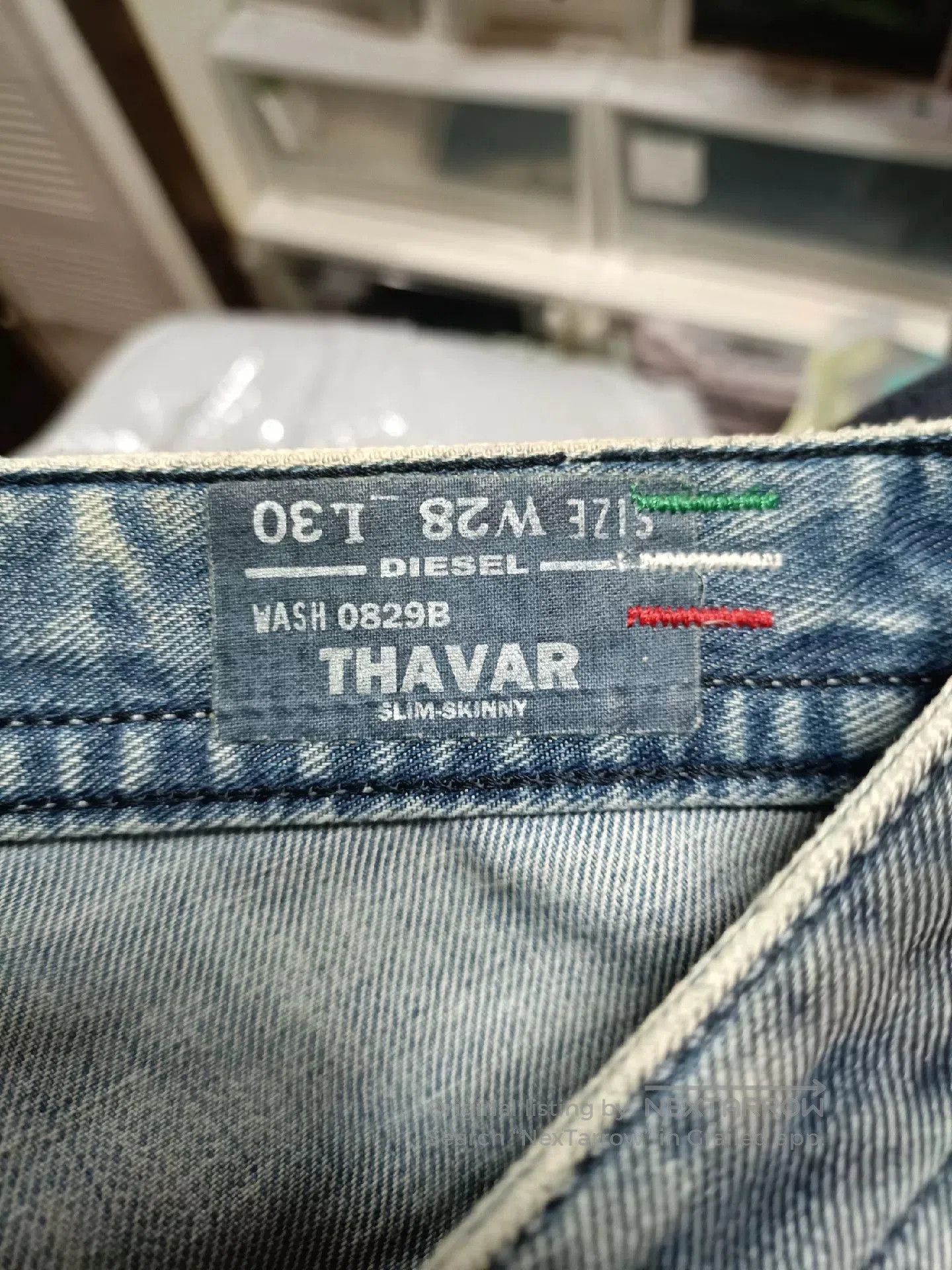 Diesel Diesel Thavar 829B Jeans. Size US 28 / EU 44 - 9 Thumbnail