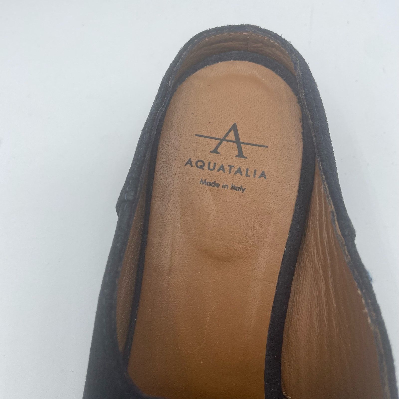 Aquatalia Aquatalia Corduroy Blue Slip On Shoes Sandals 7 Size US 7 / IT 37 - 7 Thumbnail