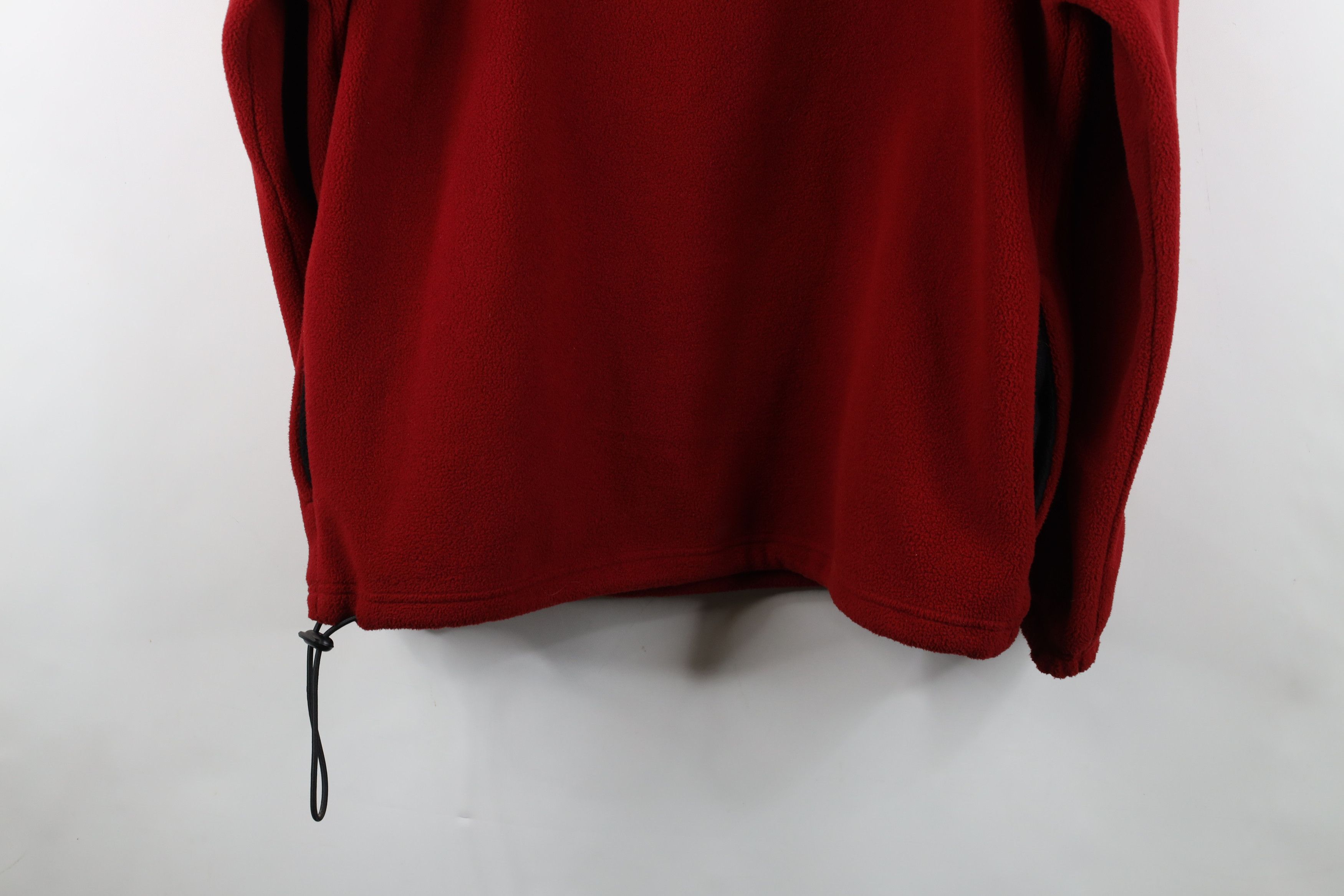 Vintage Vintage 90s Y2K Streetwear Half Zip Fleece Pullover Sweater Size US L / EU 52-54 / 3 - 13 Thumbnail