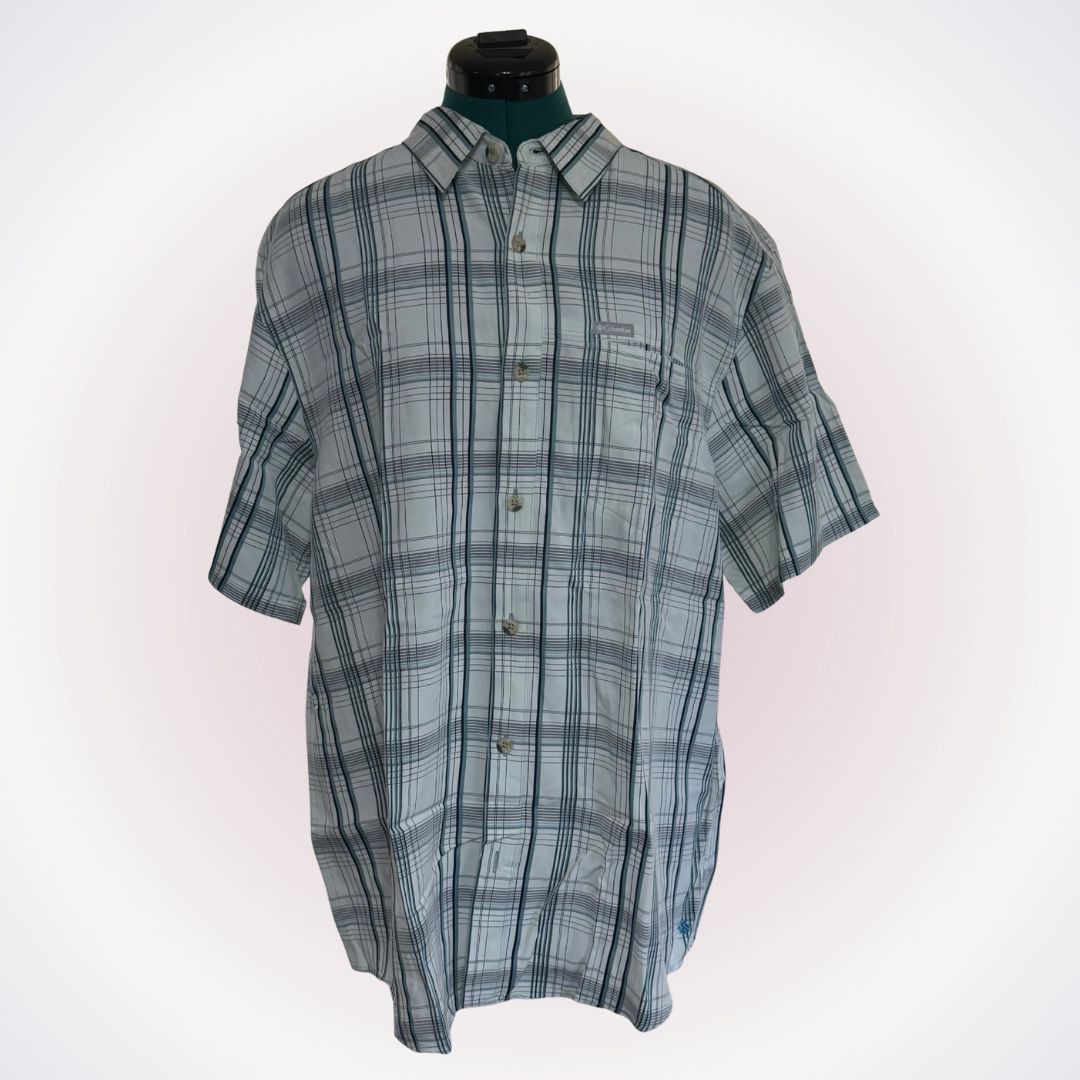 Columbia Columbia Omni-Shade Technical Plaid Shirt | Sz L Size US L / EU 52-54 / 3 - 1 Thumbnail