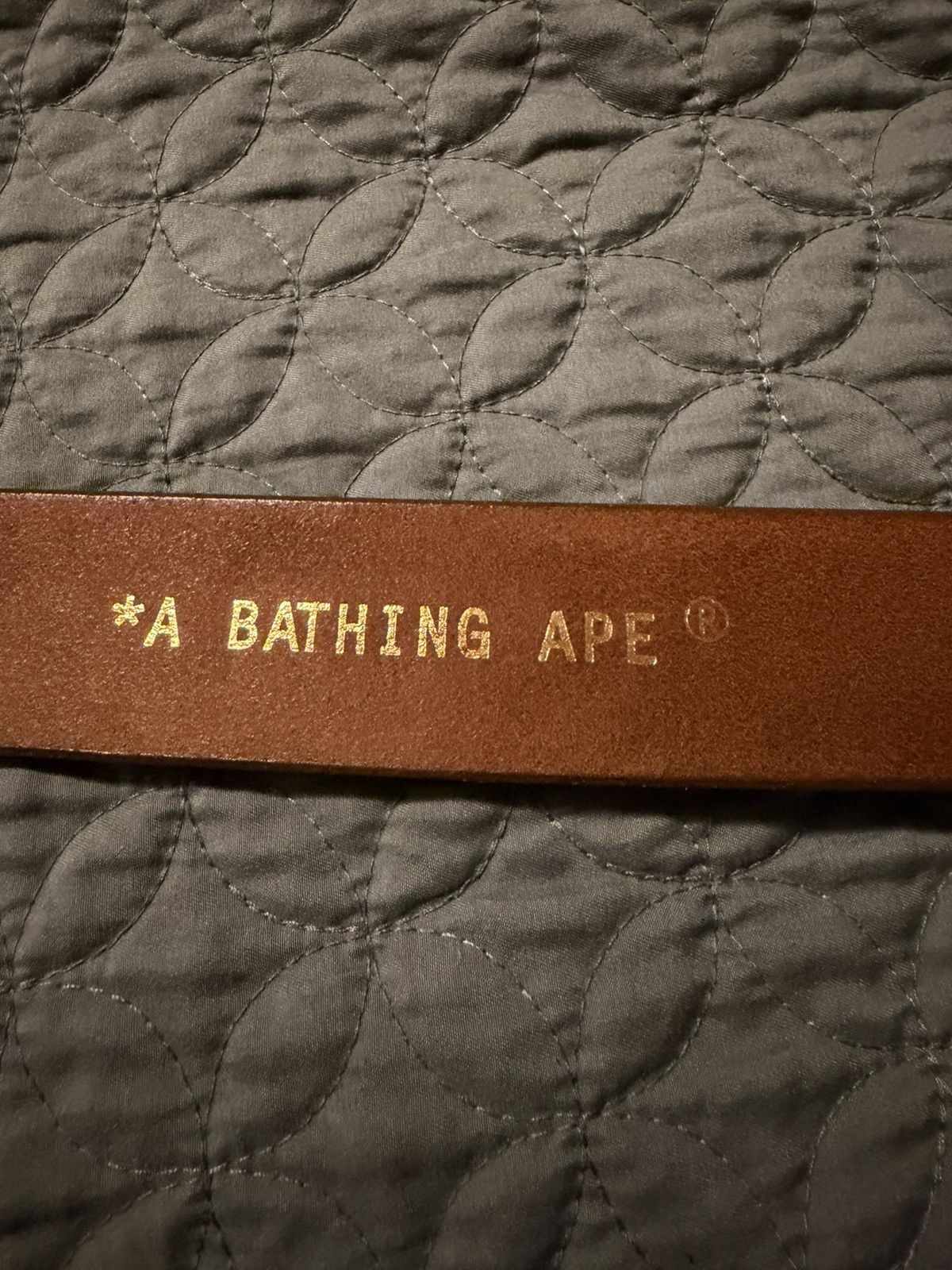 Bape Bape Sta Camo Logo Belt Brown Size ONE SIZE - 5 Thumbnail