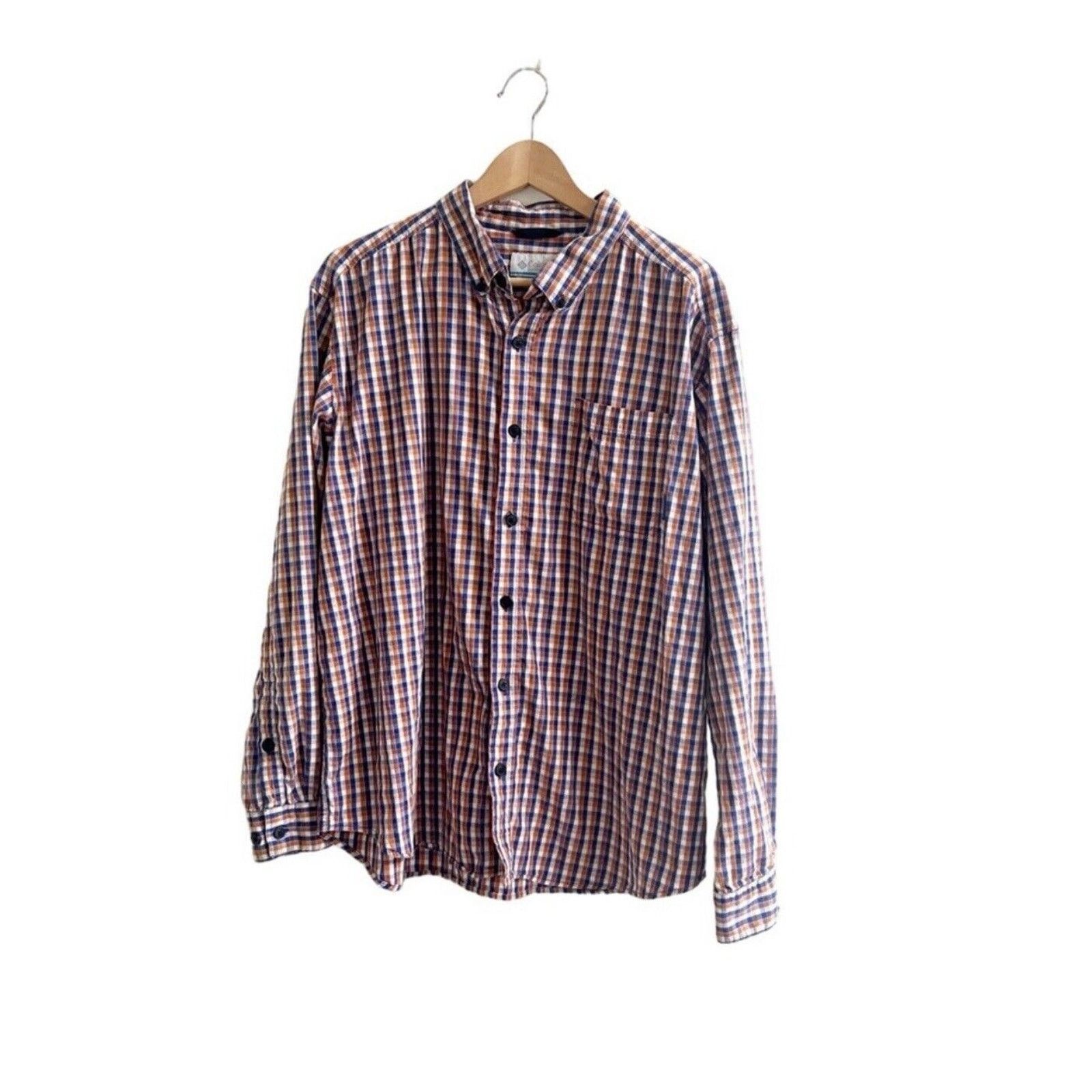 Columbia Columbia Men’s Plaid Long Sleeve Outdoors Shirt Size XL Size US XL / EU 56 / 4 - 1 Thumbnail