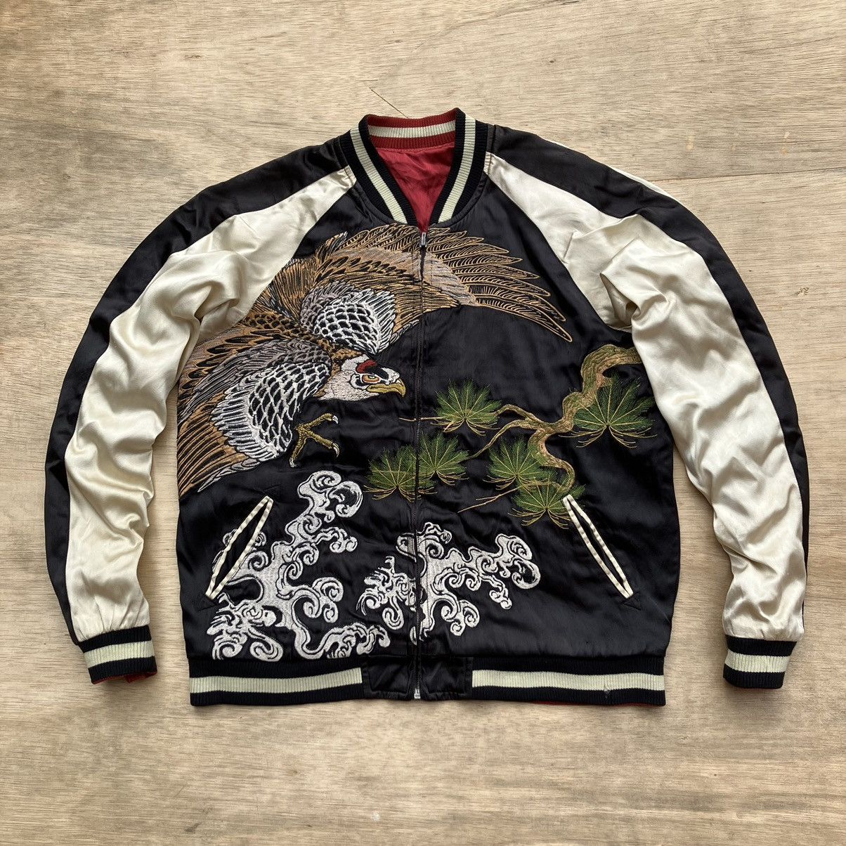 Japanese Brand THE JAPANESE TRADITION SUKAJAN REVERSIBLE VINTAGE JACKET Size US L / EU 52-54 / 3 - 1 Thumbnail