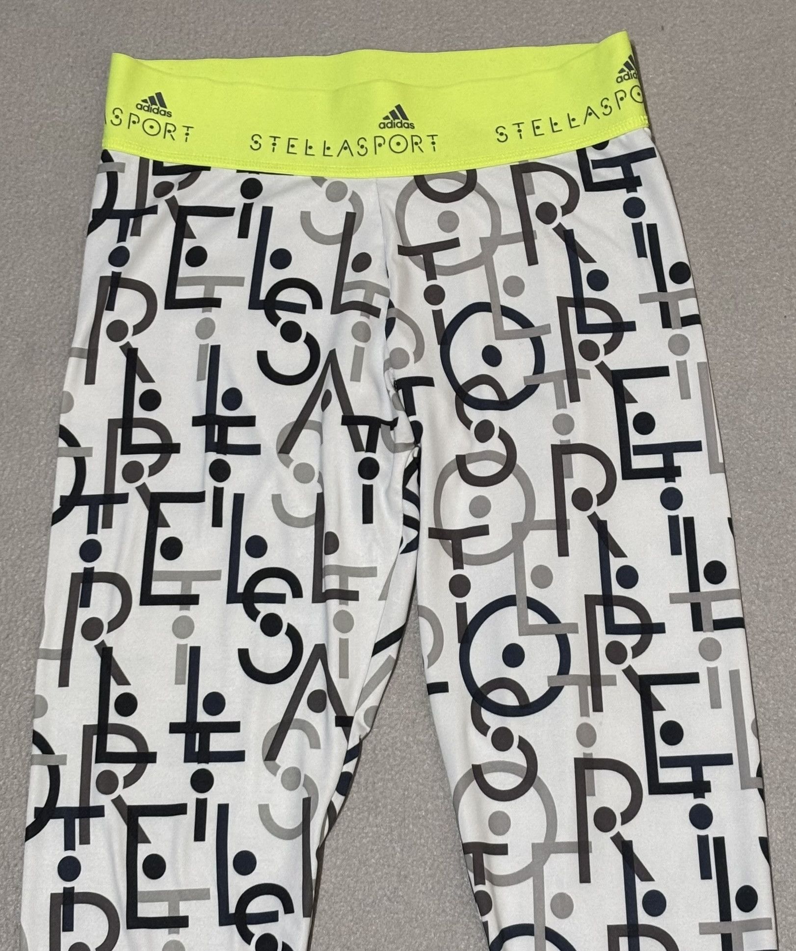 Adidas × Stella McCartney Adidas Stellasport Logo Tight Leggings Size XS Size 25" / US 0 / IT 36 - 5 Thumbnail