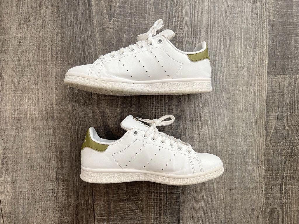 Adidas ADIDAS • STAN SMITH J "2021 Wild Moss" (5.5M) Size US 5.5 / EU 38 - 3 Thumbnail