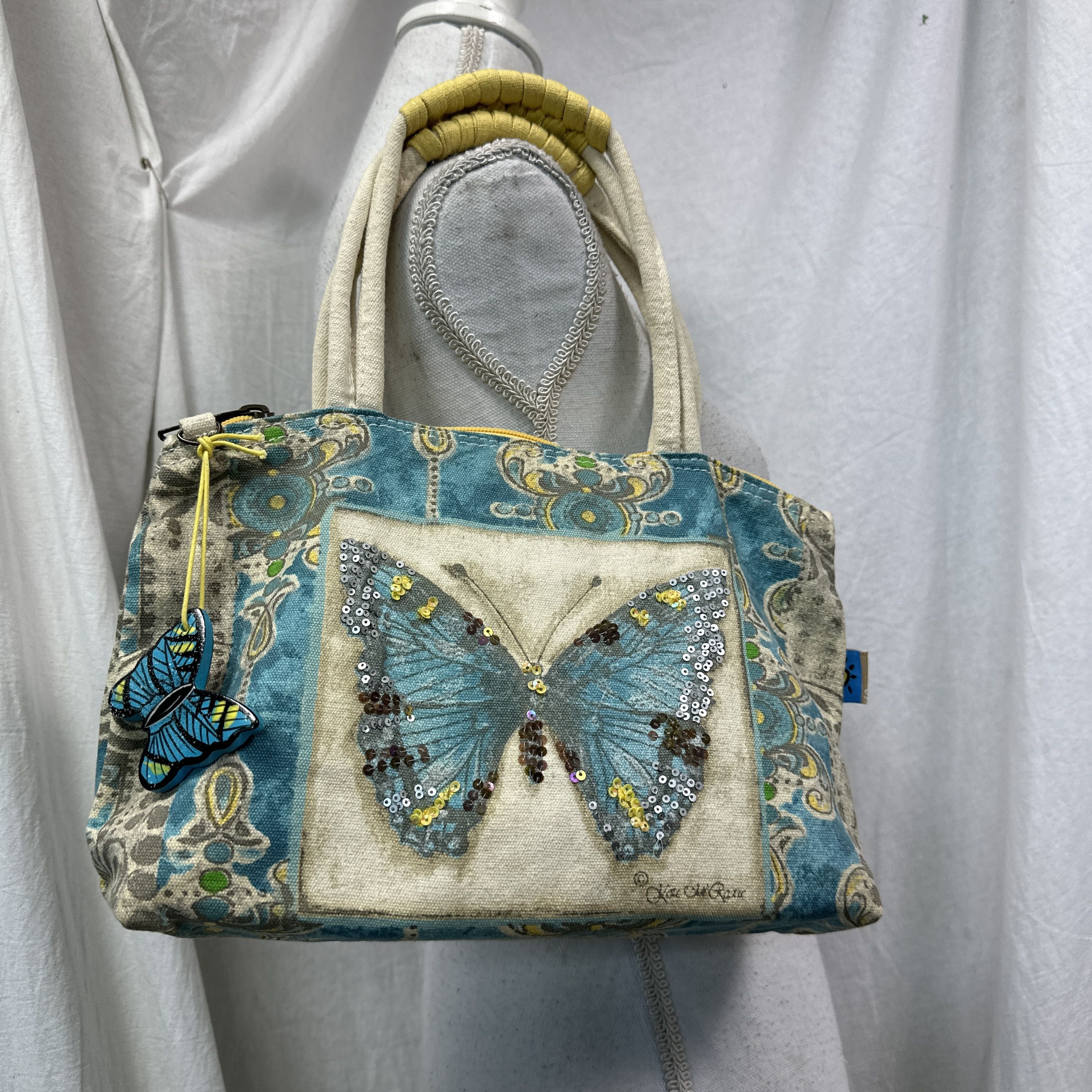 Vintage Vintage Preppy Avant Garde Butterfly Bag Y2K Size ONE SIZE - 5 Thumbnail