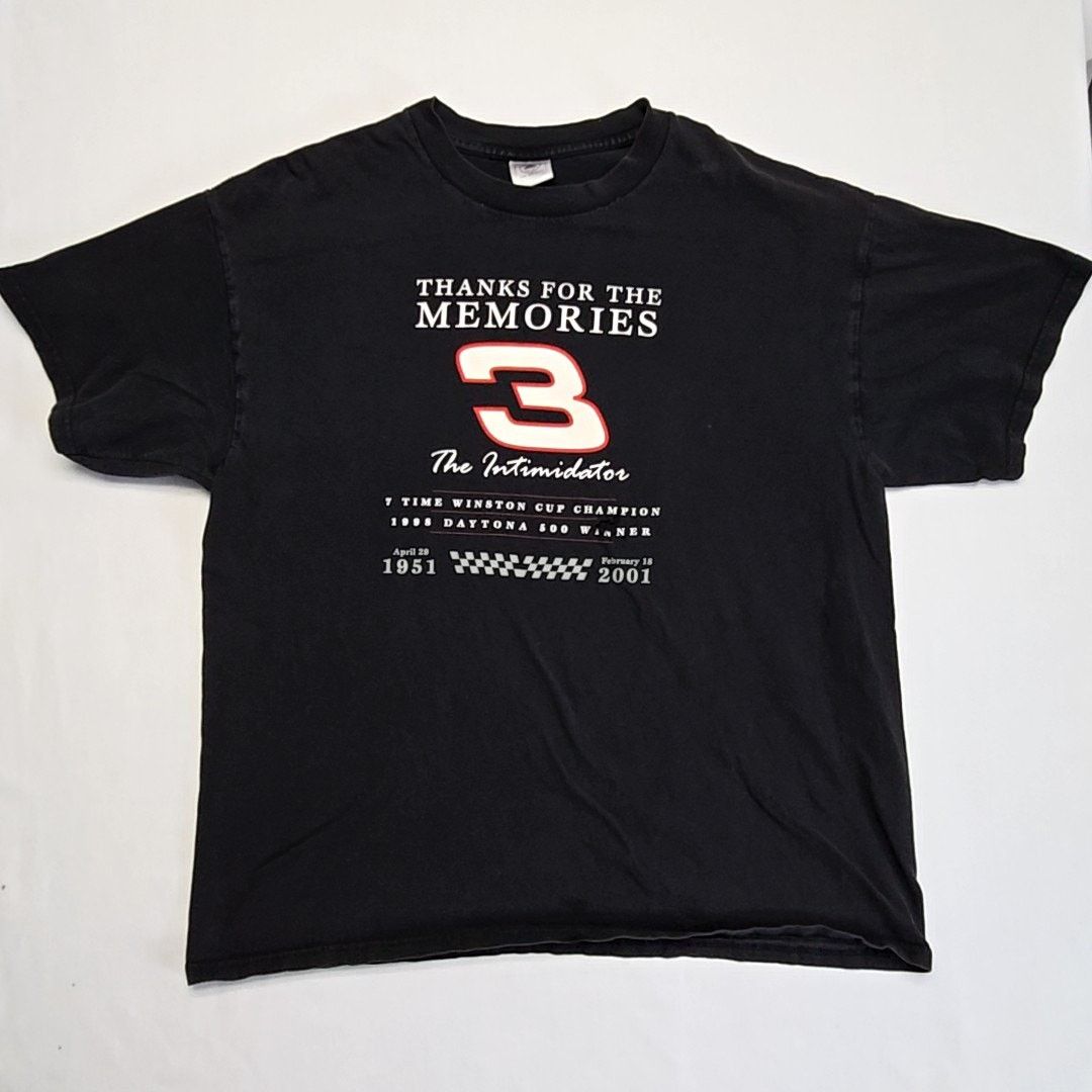 Delta Vintage Dale Earnhardt Intimidator NASCAR Shirt Black XL Y2K Size US XL / EU 56 / 4 - 1 Thumbnail