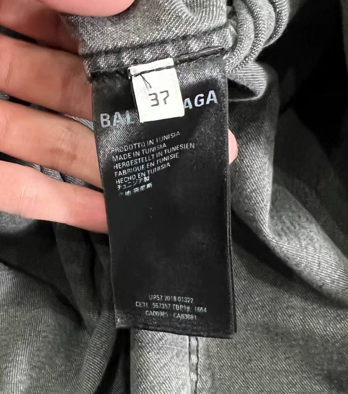 Balenciaga balenciaga Splicing jacket 2410-Nextarrow Size US S / EU 44-46 / 1 - 6 Thumbnail