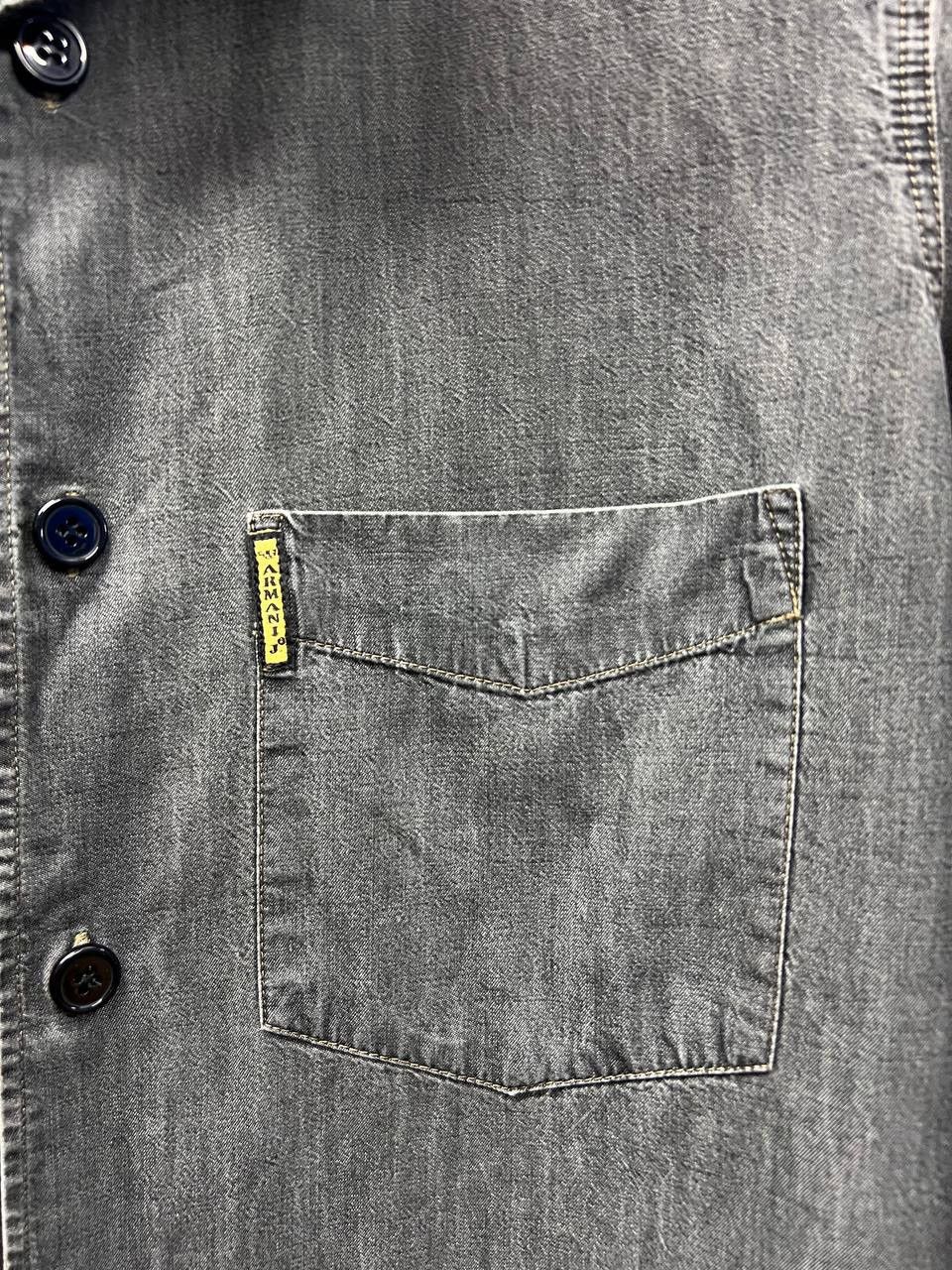 Armani × Vintage Armani jeans vintage shirt Size US M / EU 48-50 / 2 - 3 Thumbnail