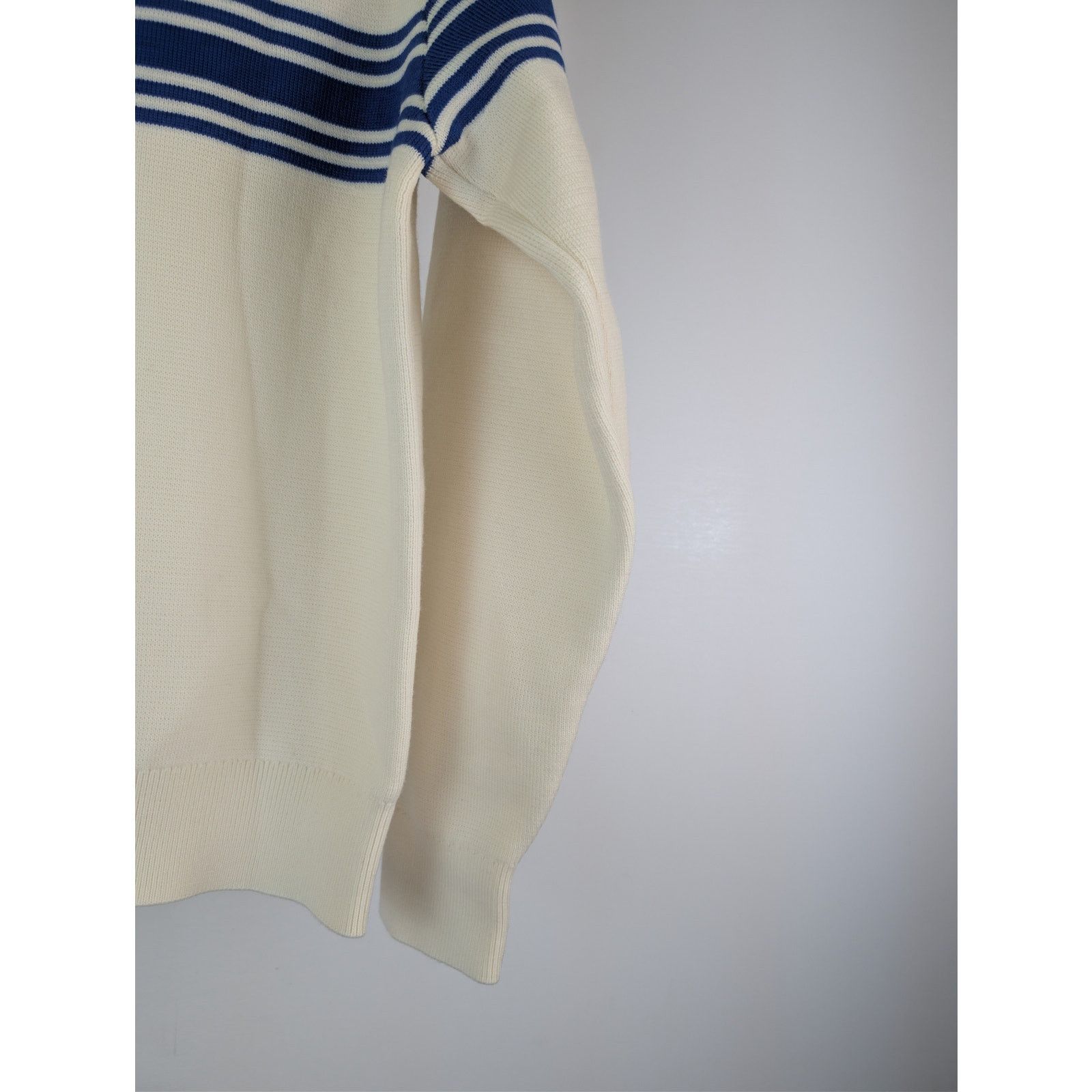 Gucci o1rshd1 Wool Long Sleeve Crewneck Sweatshirt Sweater Ivory Size US L / EU 52-54 / 3 - 11 Thumbnail